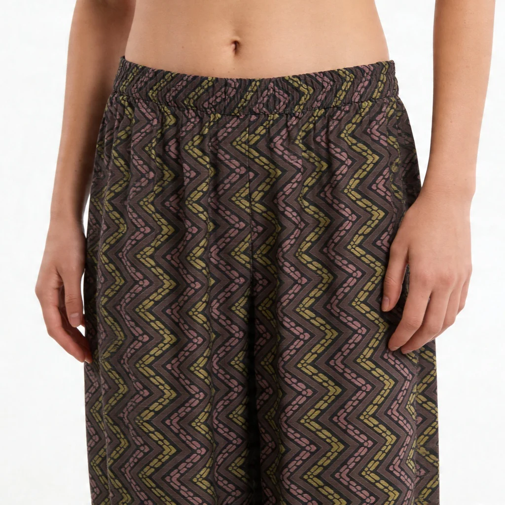 Printed Straight Kurta with Pant Set - Image 6