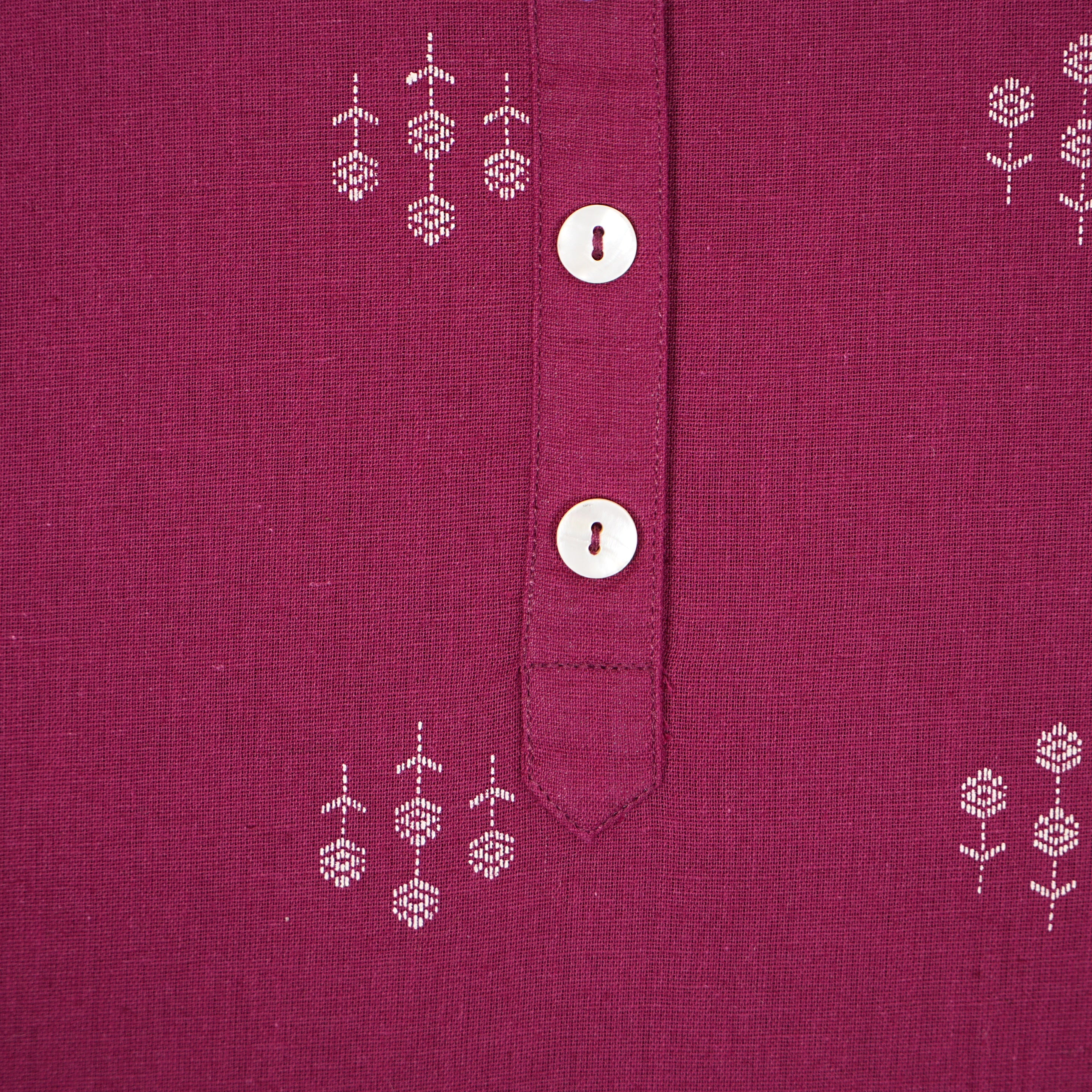Printed Straight Short Kurta - Image 4