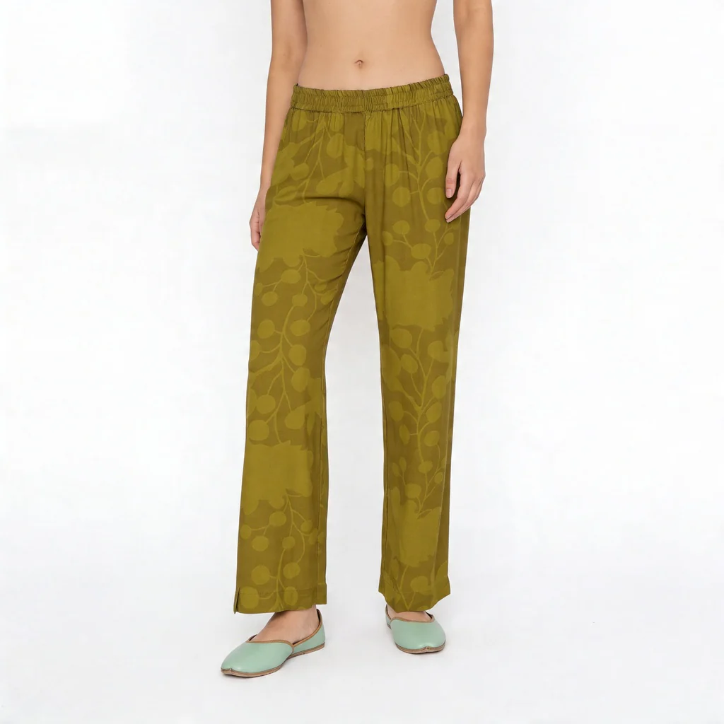Printed Tie-Up Kurta with Pant Set - Image 7