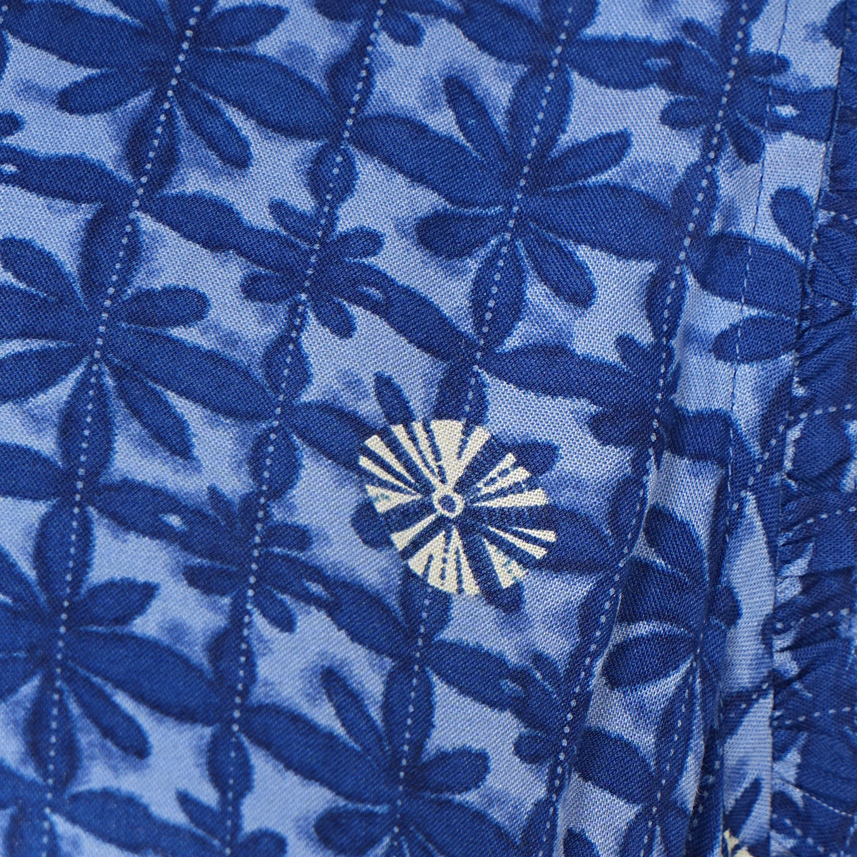 Printed V-Neck Tiered Dress - Image 4