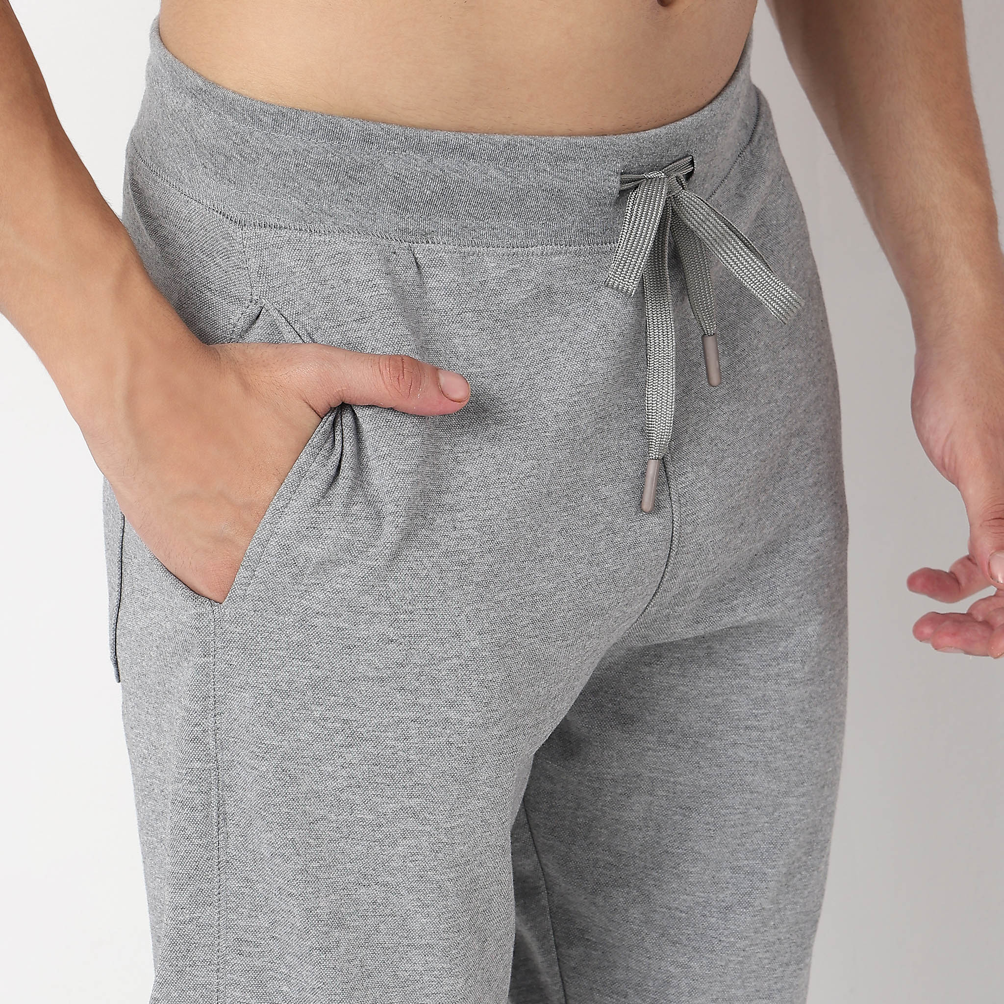 Knitted Solid Flexi Trackpants - Image 19