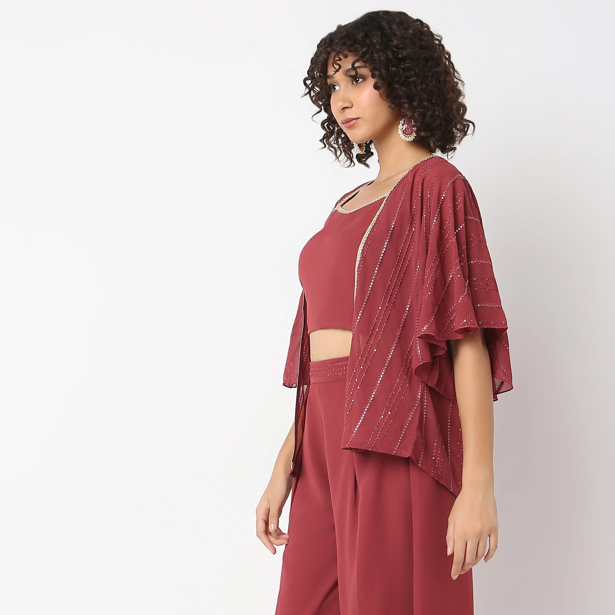 Regular Fit Embellished Top - Image 5