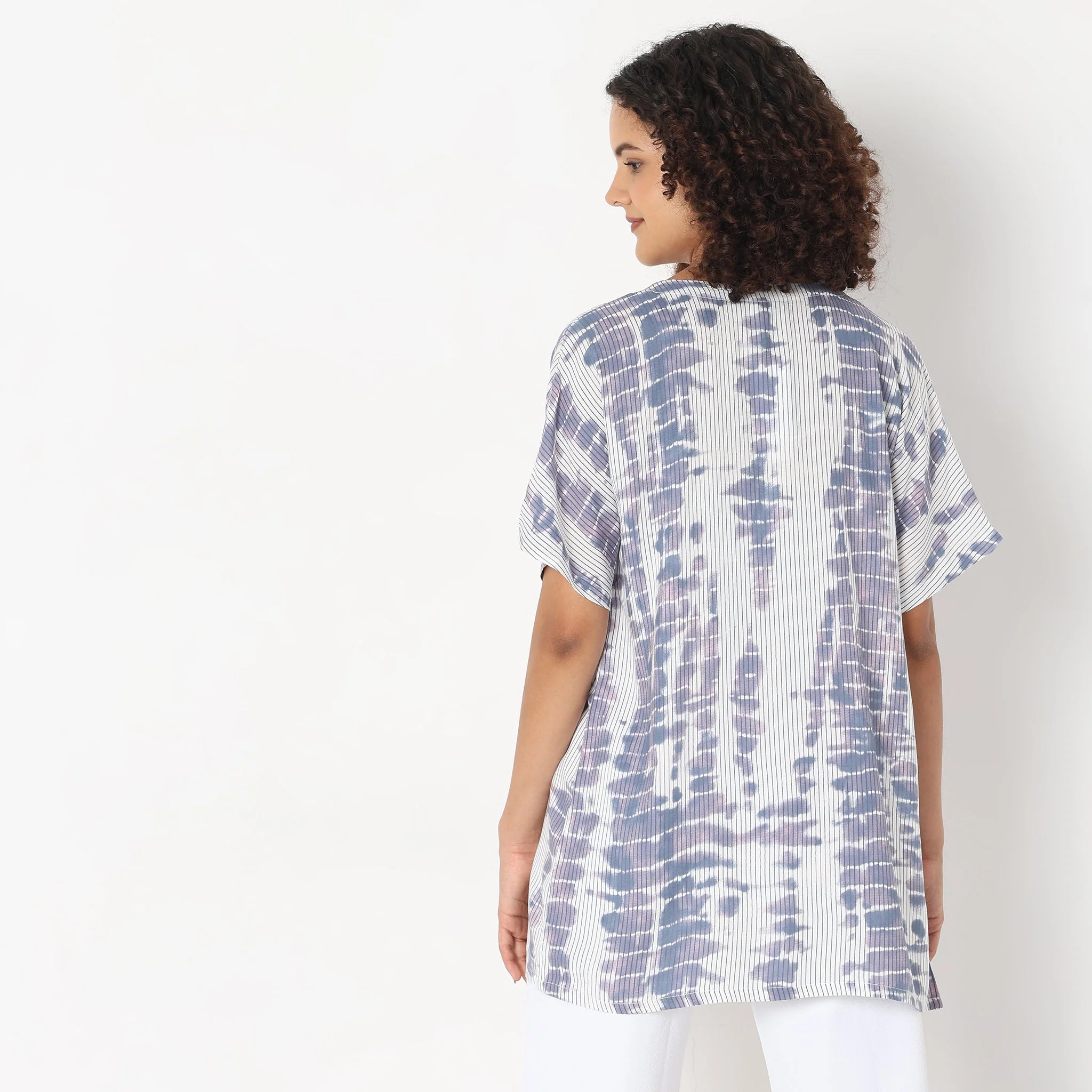 Woven Tropical Lounge Shrug - Image 8