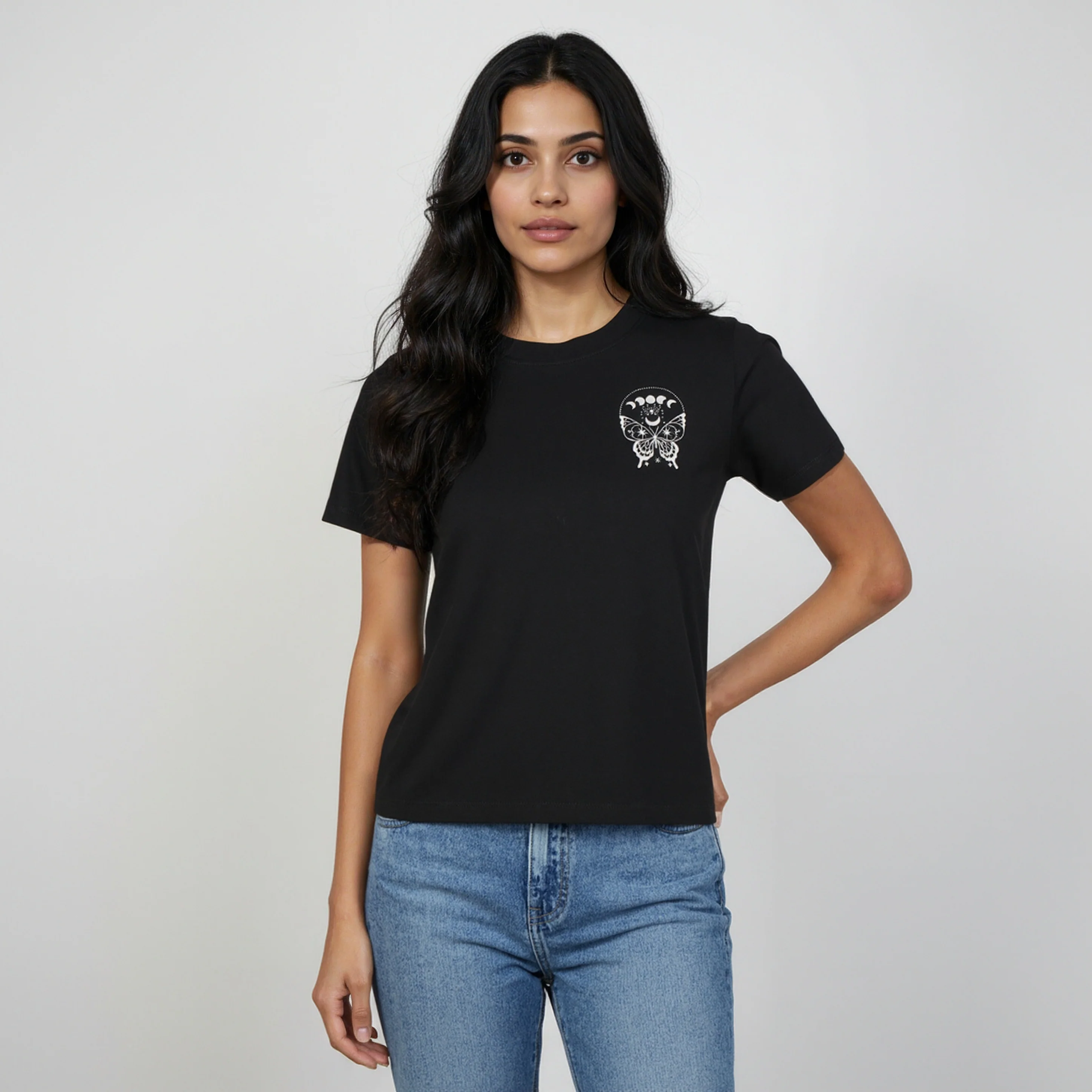 Slim Fit Cotton Garphic T-Shirt - Image 7