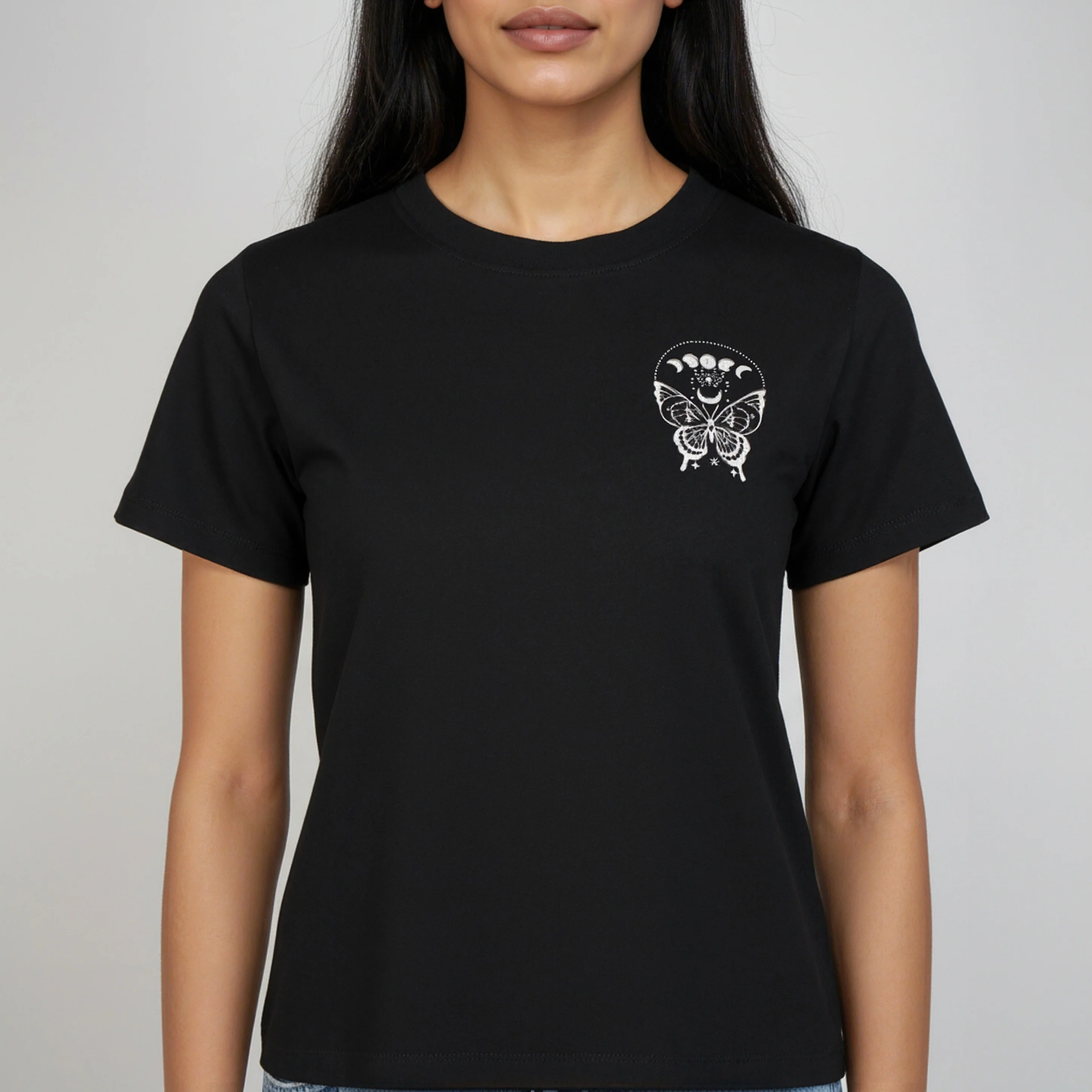 Slim Fit Cotton Garphic T-Shirt - Image 9