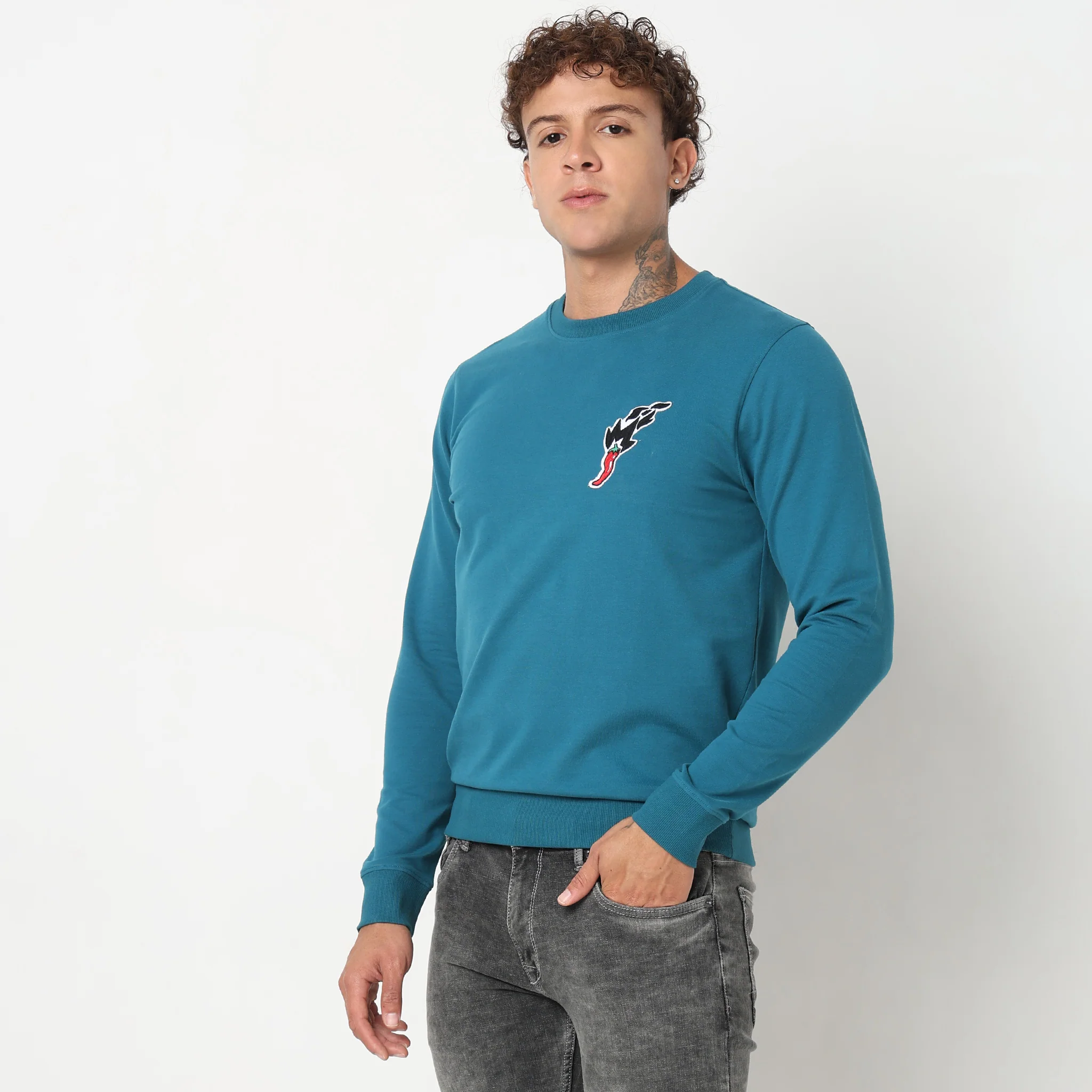 Popover Sweats™ Small Graphic Sweat Tee - Image 4