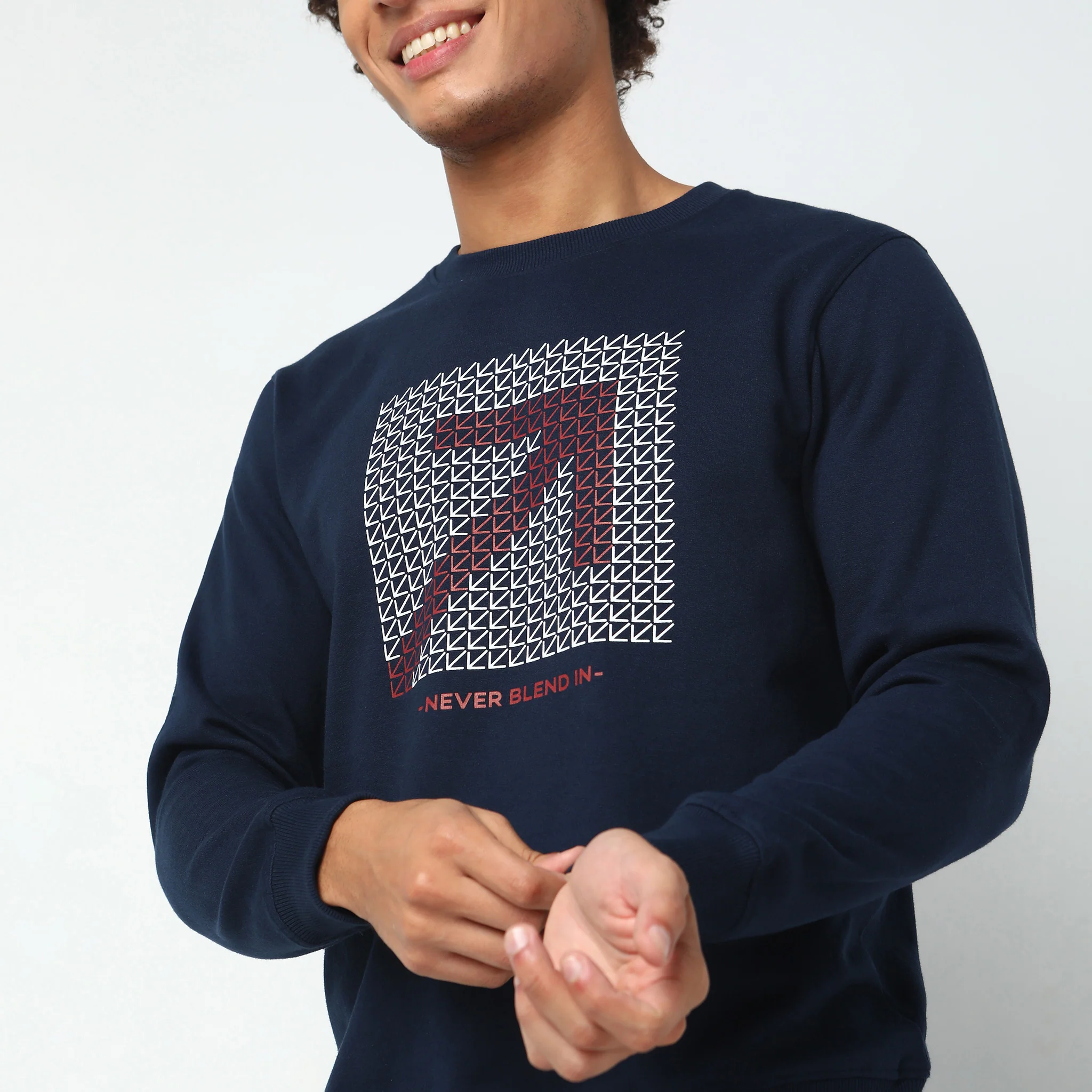 Regular Fit Graphic Sweatshirt - Image 4