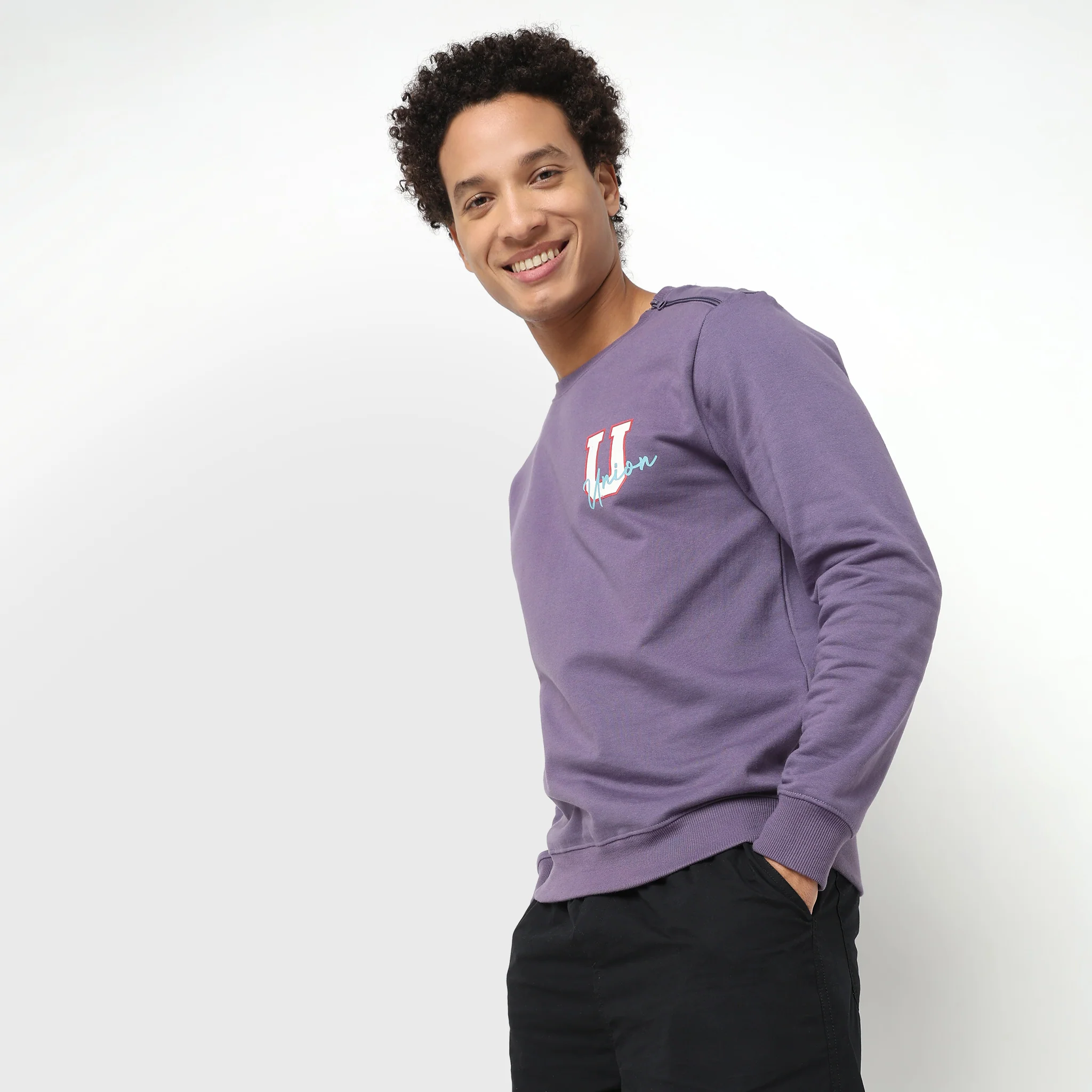 Regular Fit Graphic Sweatshirt - Image 5