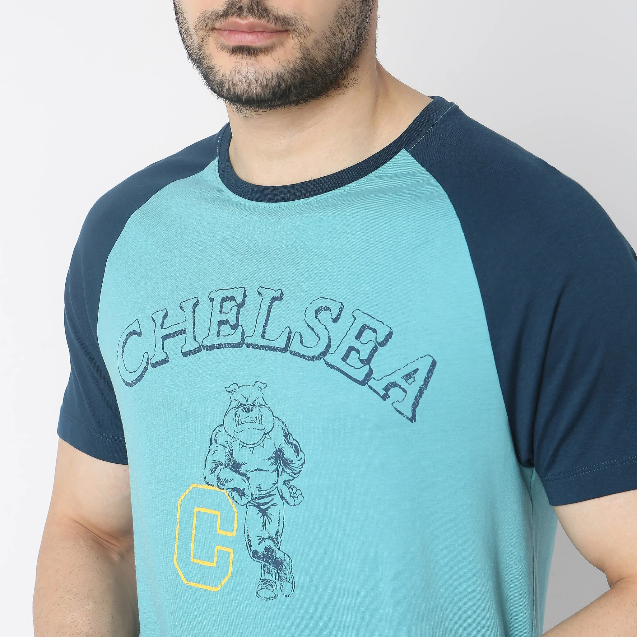 Knitted Graphic T-Shirt - Image 5