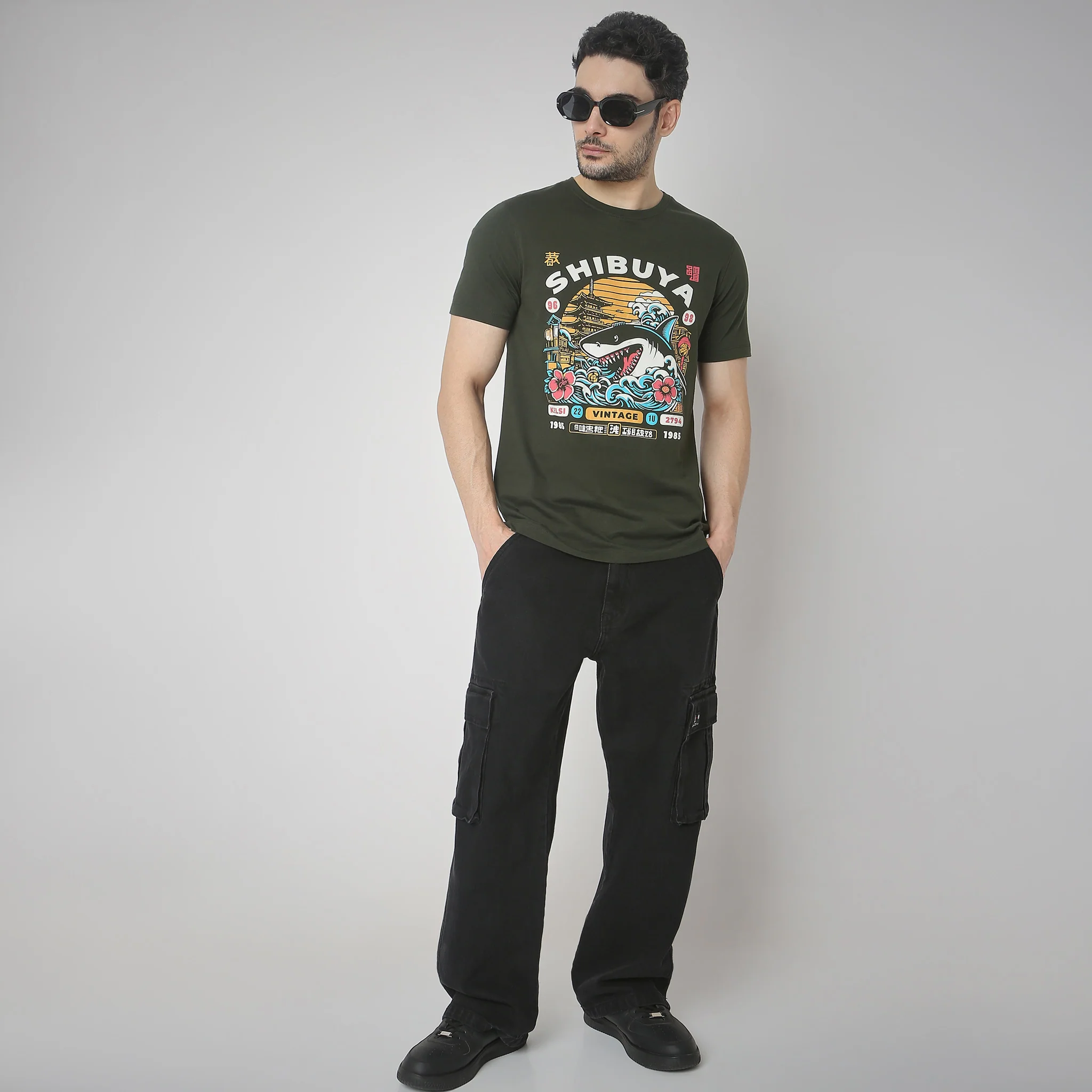Knitted Graphic T-Shirt