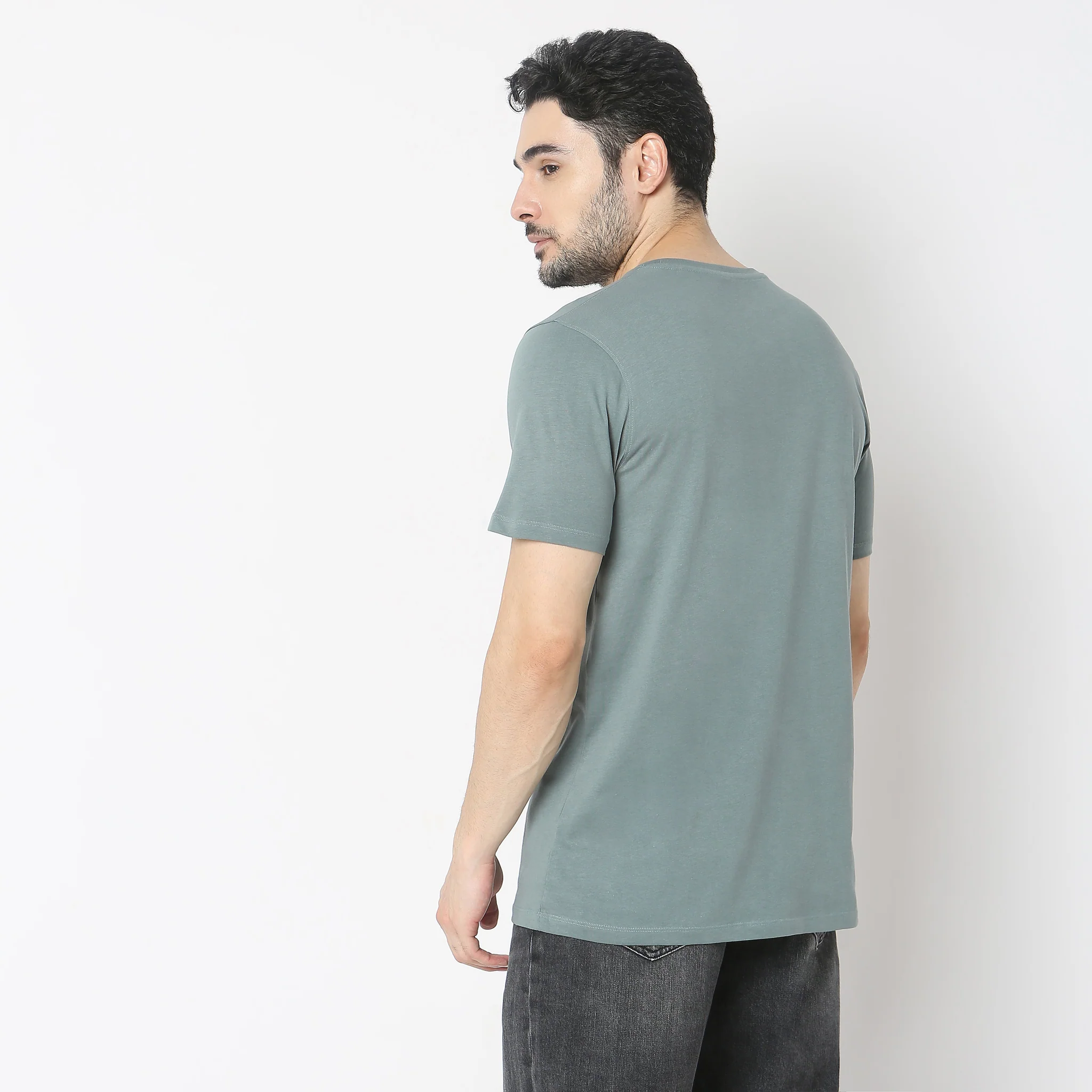 Knitted Graphic T-Shirt - Image 3