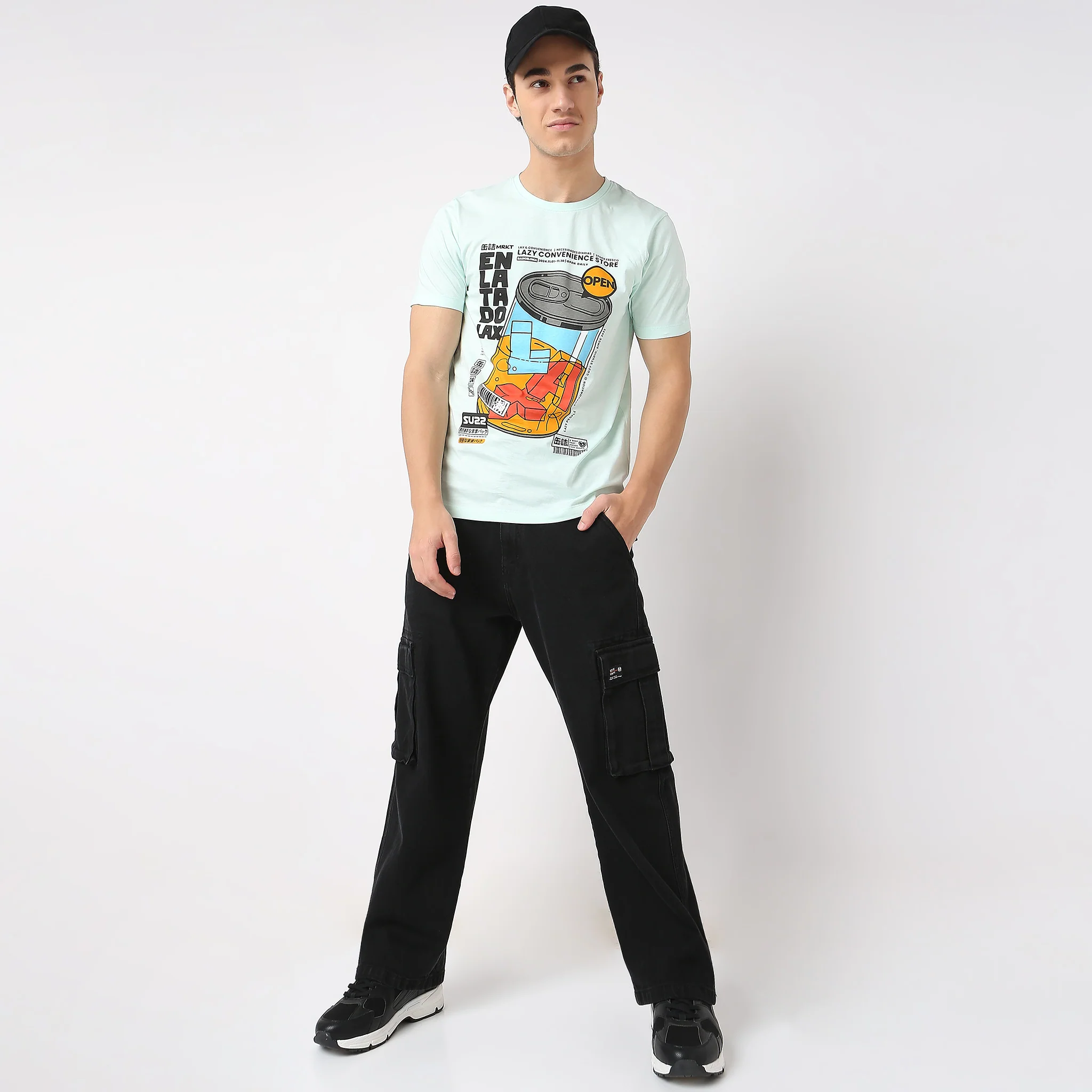 Knitted Graphic T-Shirt