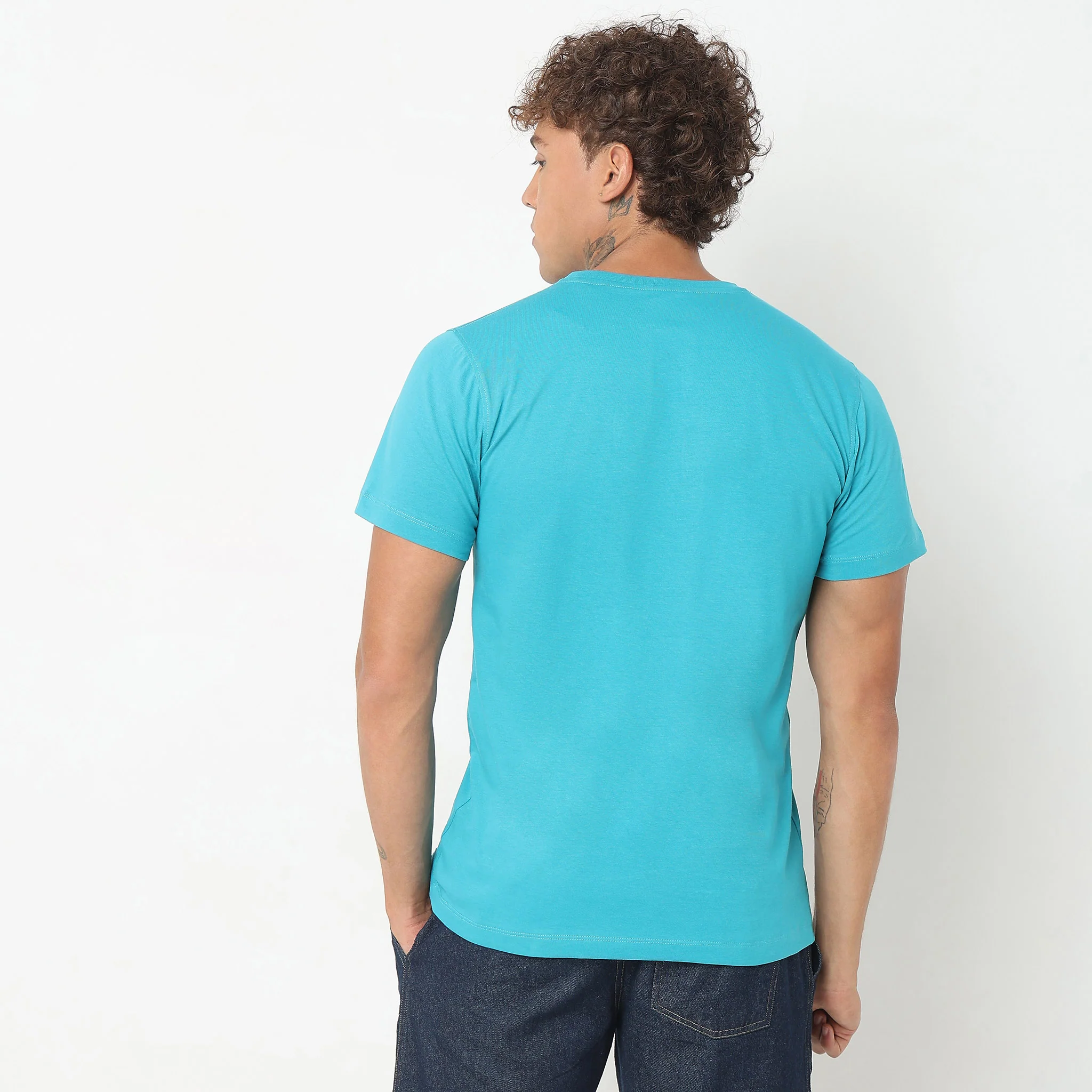 Graphic Tees - Cotton Jersey Regular Fit T-Shirt - Image 3