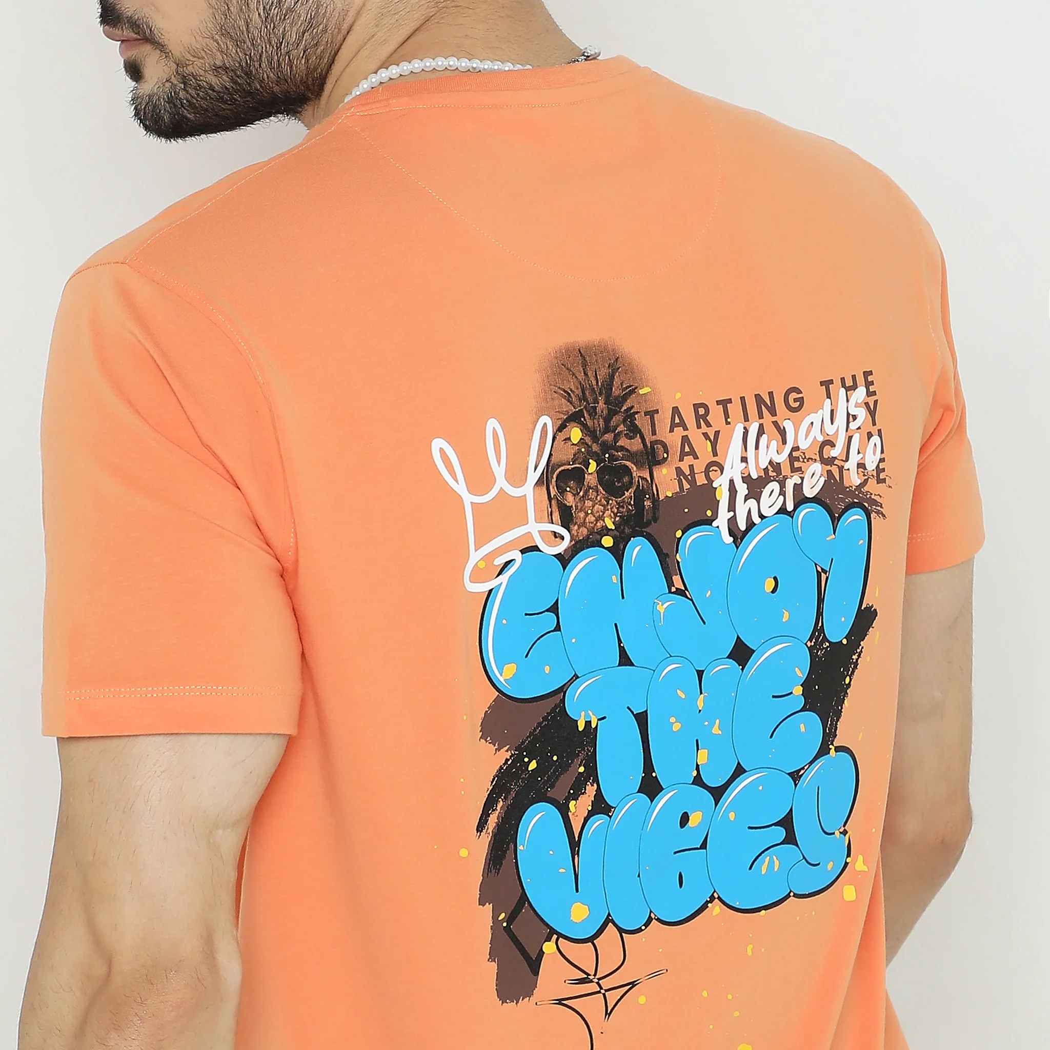 Knitted Graphic T-Shirt - Image 5