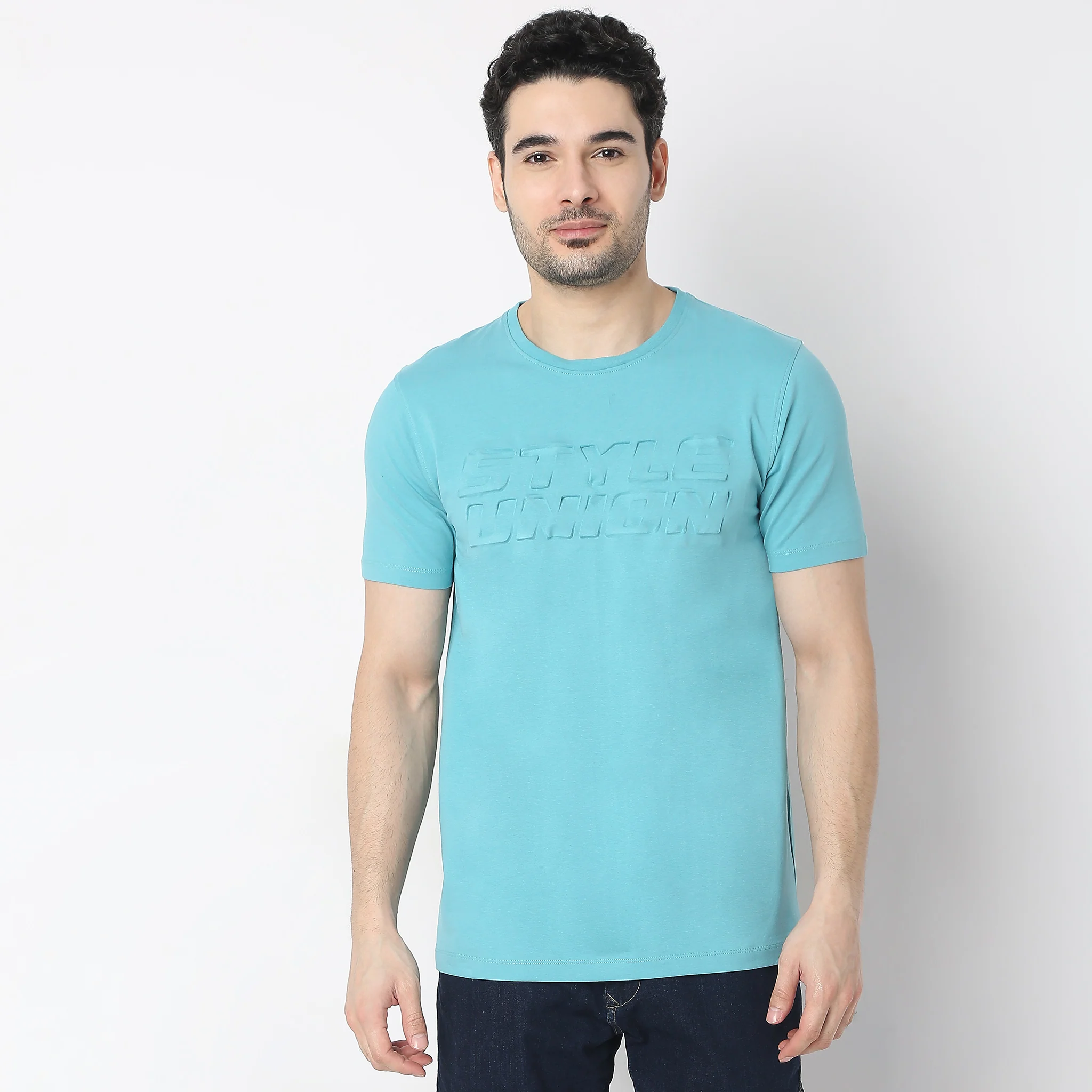 Knitted Graphic T-Shirt - Image 2