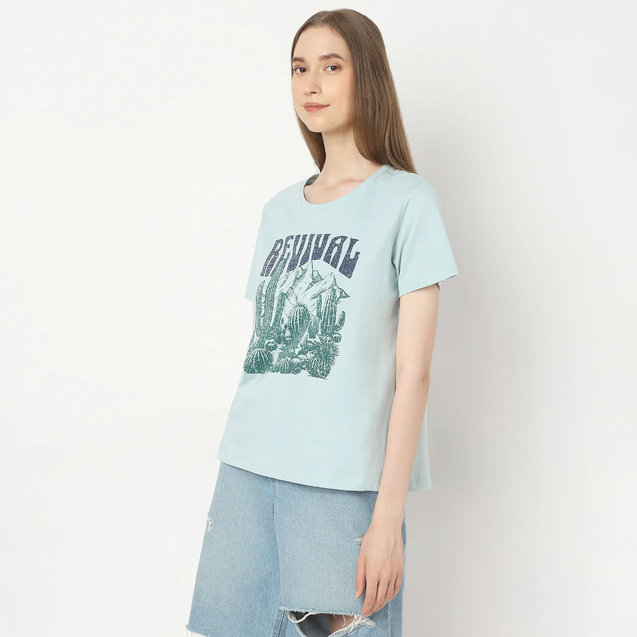 Regular Fit Graphic T-Shirt - Image 5