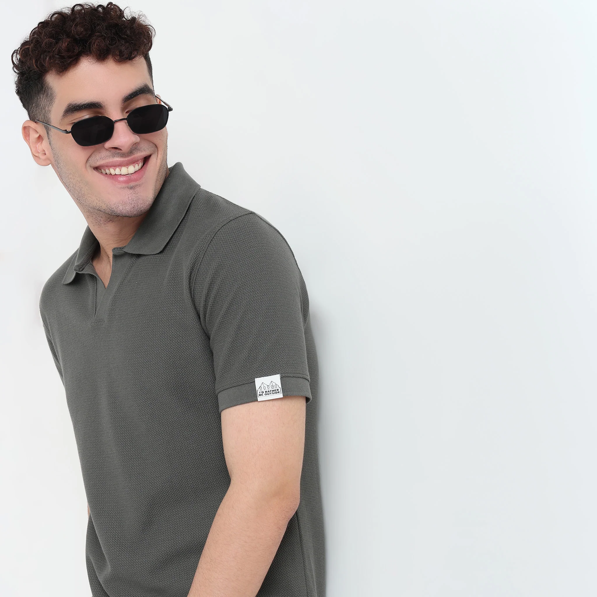 Jacquard Island Polo T-Shirt - Image 21