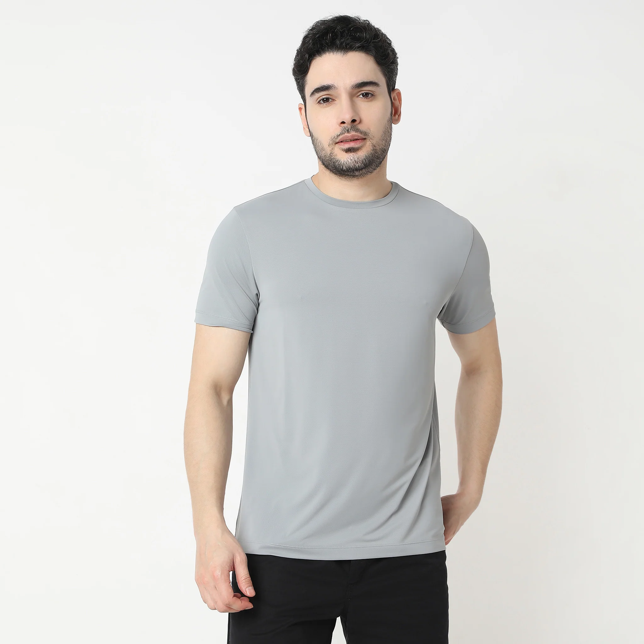 AirDry® Gym Tee - Work Out With E-Fast® Stretch-Made For Movement - Image 16