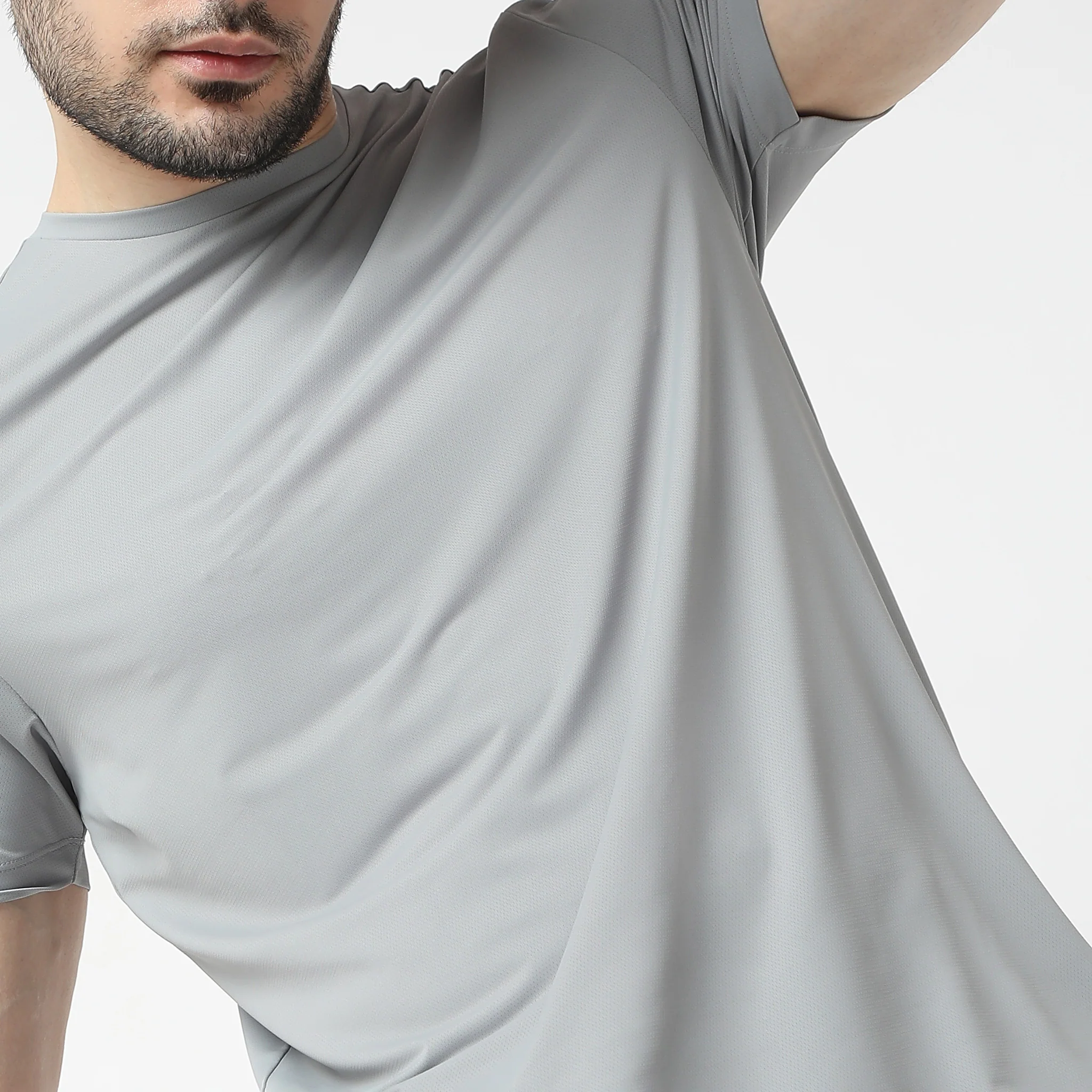 AirDry® Gym Tee - Work Out With E-Fast® Stretch-Made For Movement - Image 18