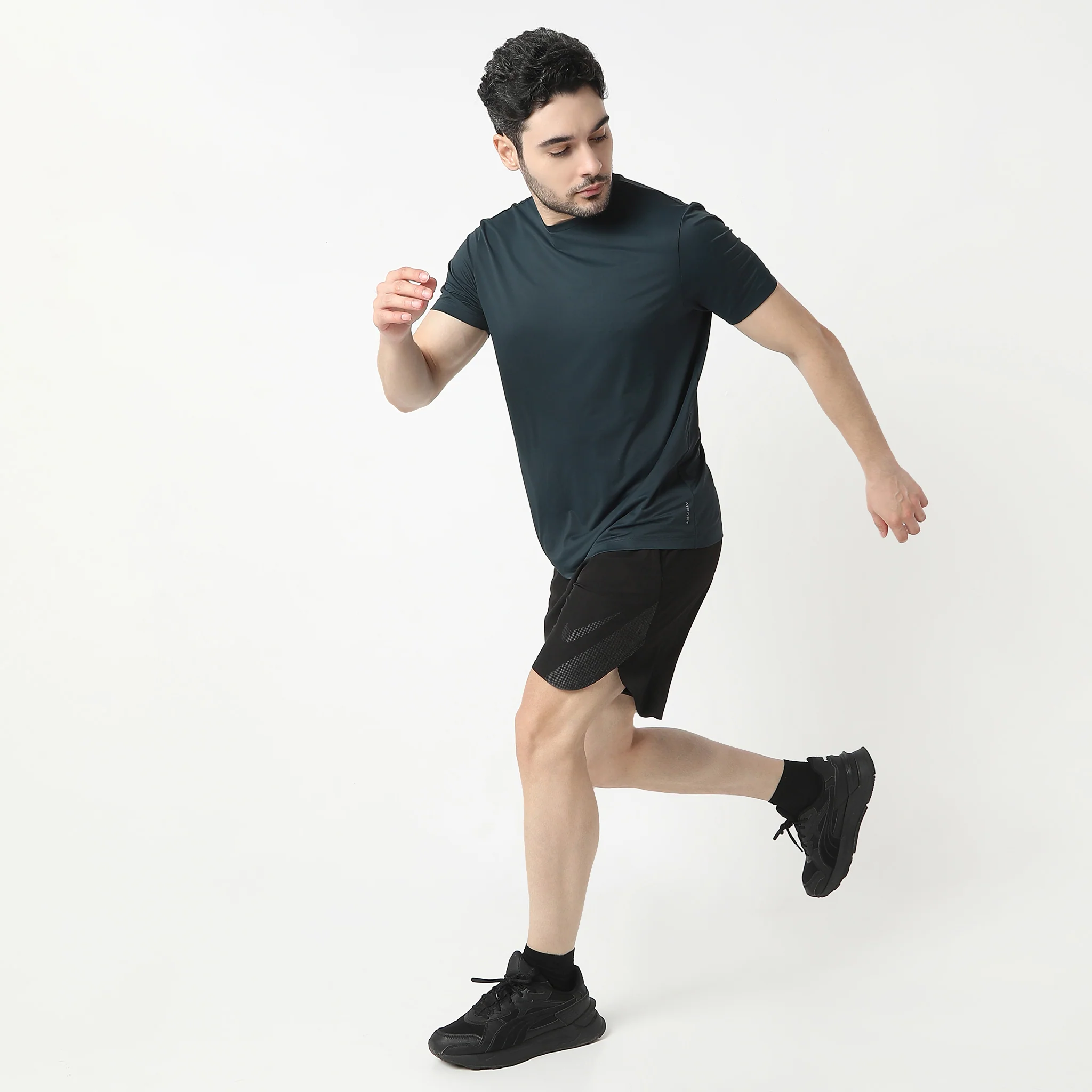 AirDry® Gym Tee - Work Out With E-Fast® Stretch-Made For Movement - Image 2