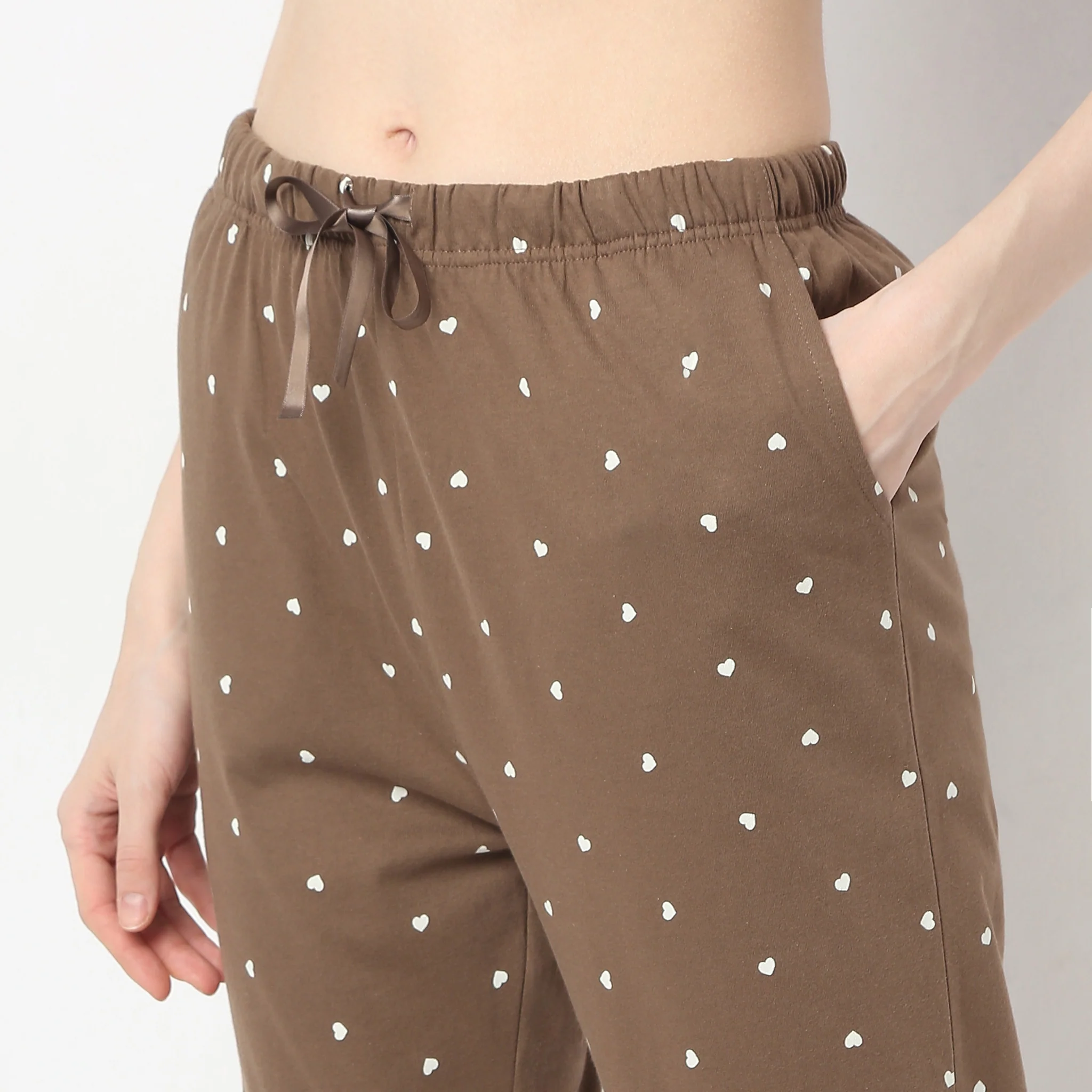 Printed Full Length Heart Core Lounge Pyjamas - Image 4