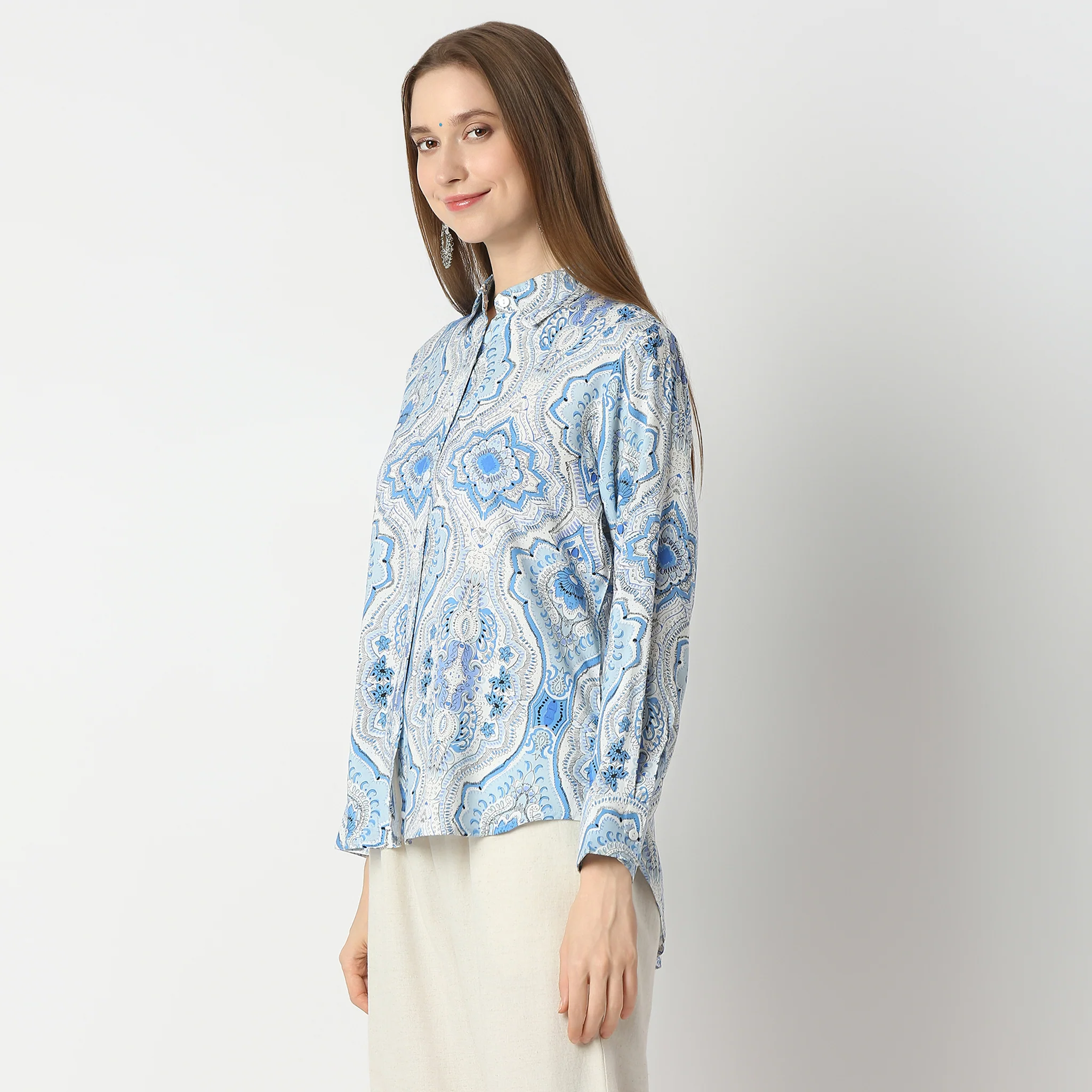 Printed Theme Full Sleeve Shirt - Image 5