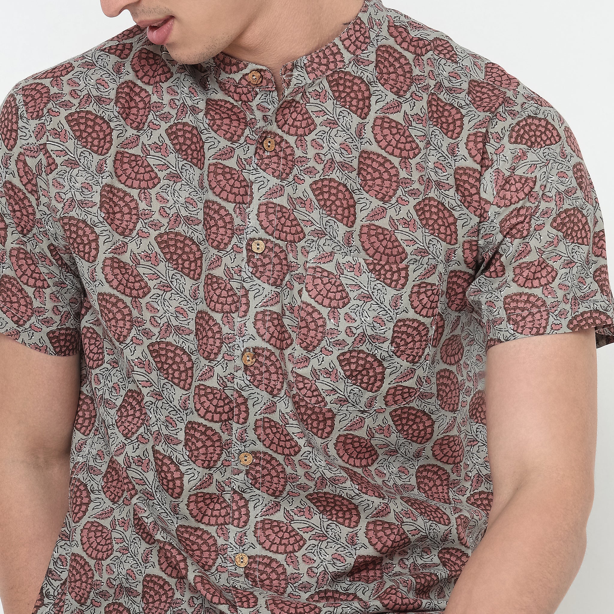 Regular Fit Printed Shirt - Image 3