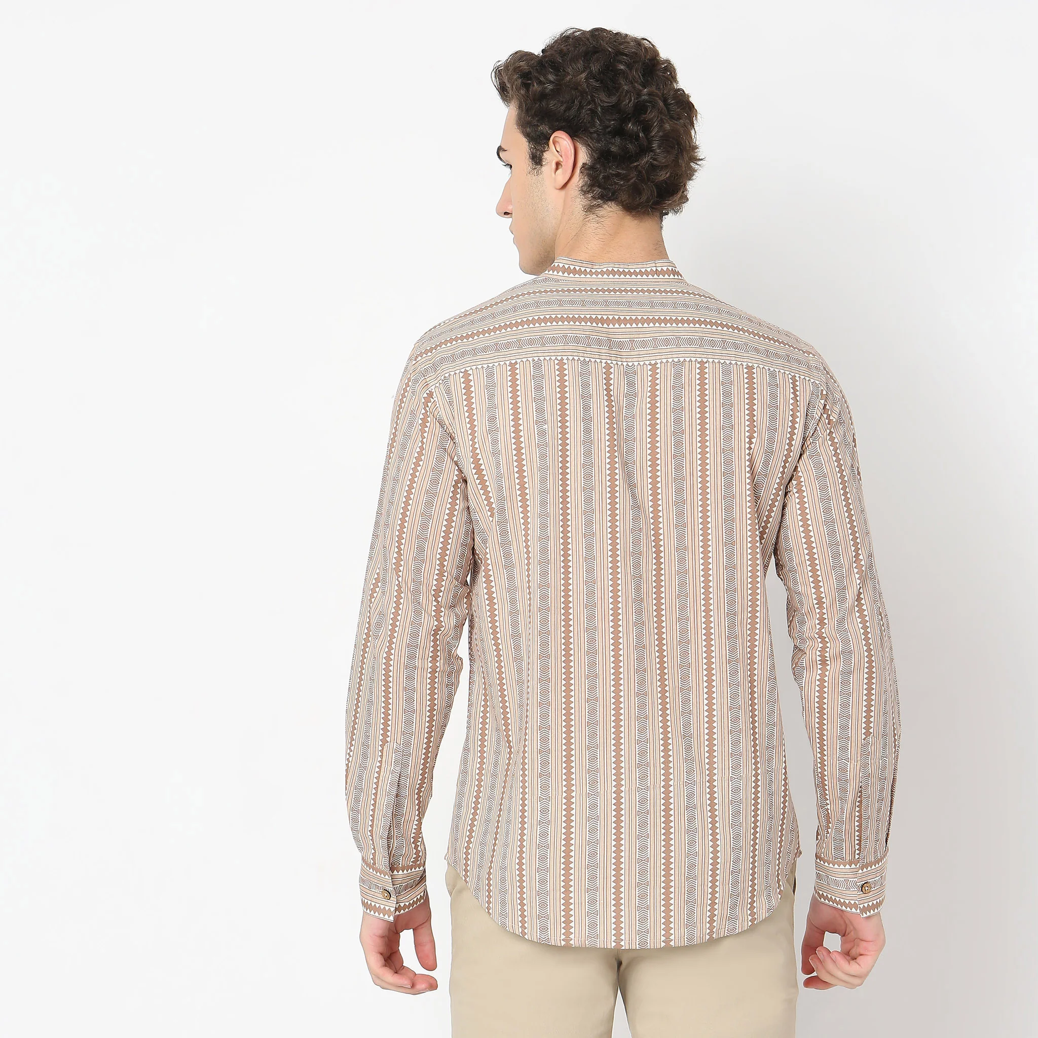 Regular Fit Printed Shirt - Image 3