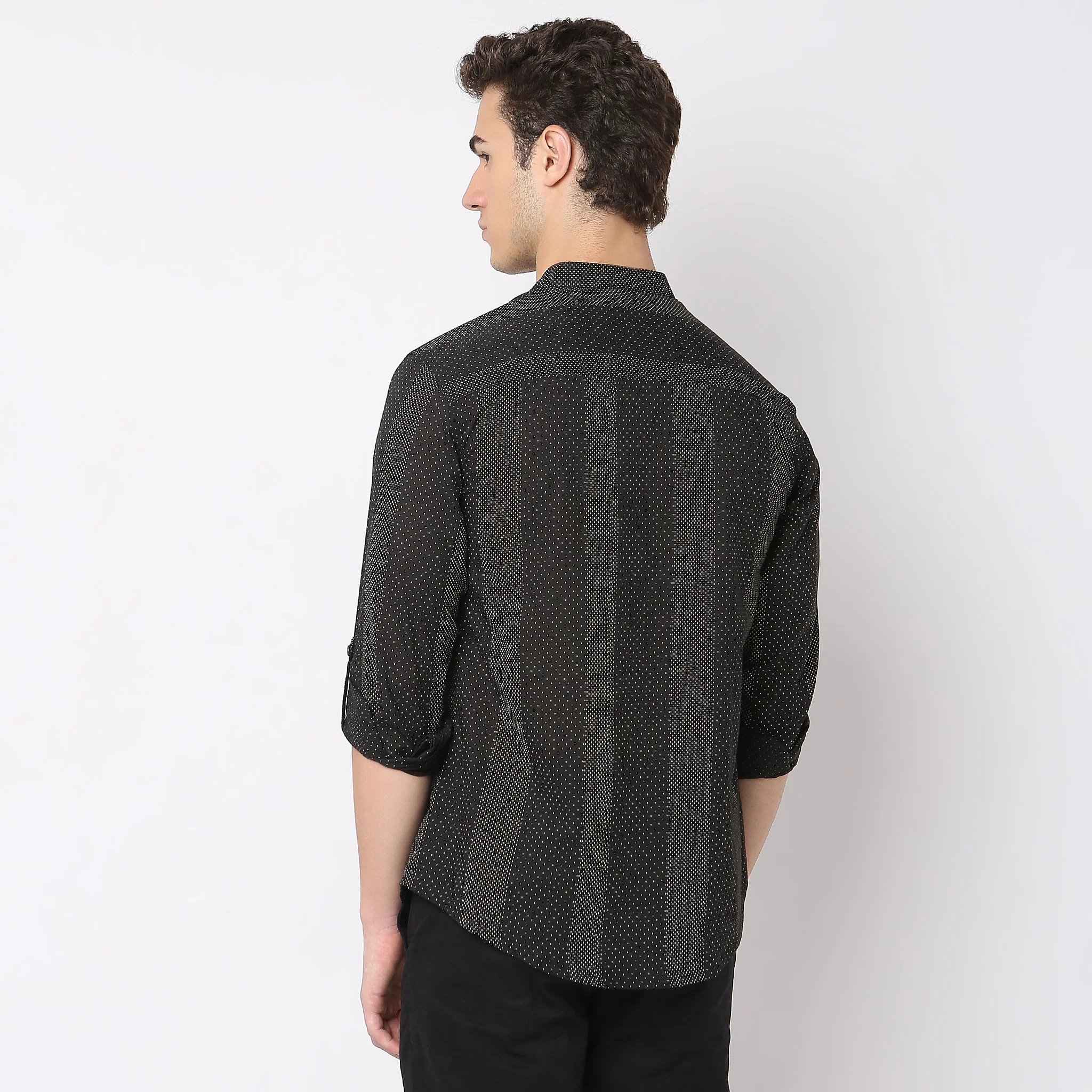 Regular Fit Printed Shirt - Image 3