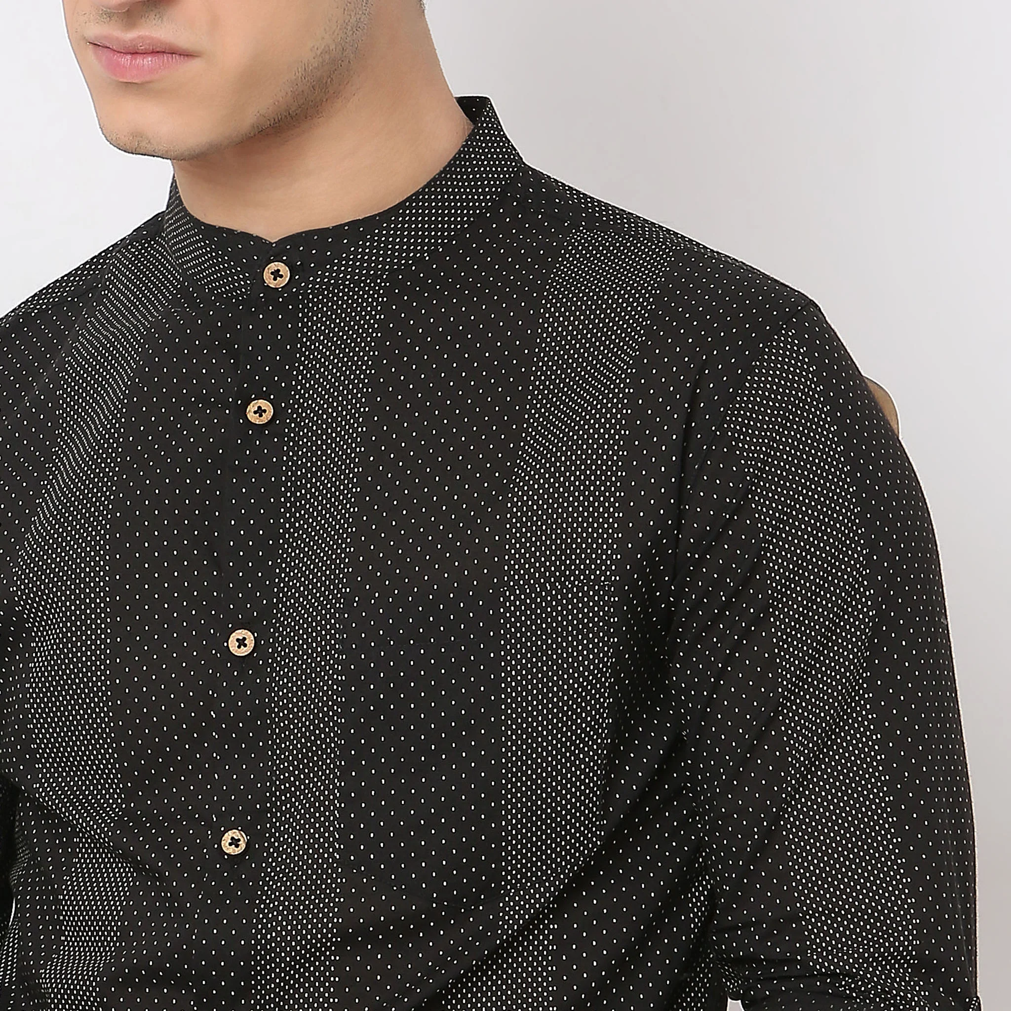 Regular Fit Printed Shirt - Image 4