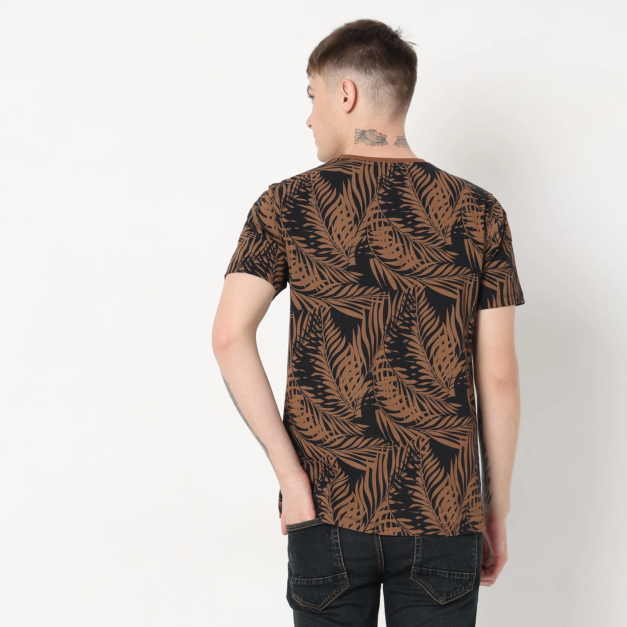 Regular Fit Printed T-Shirt - Image 3