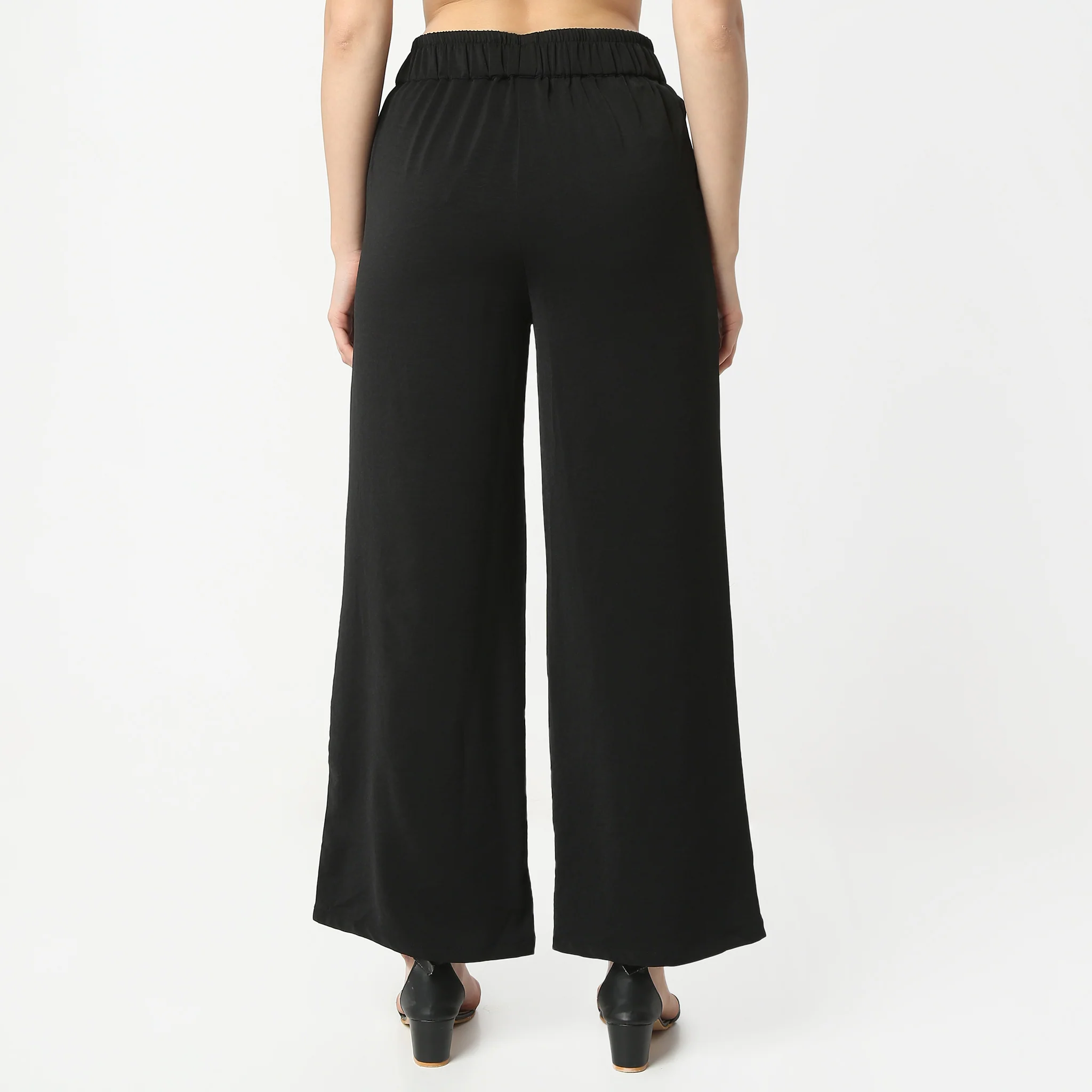 Ankle Length Mid Rise Palazzos - Image 8