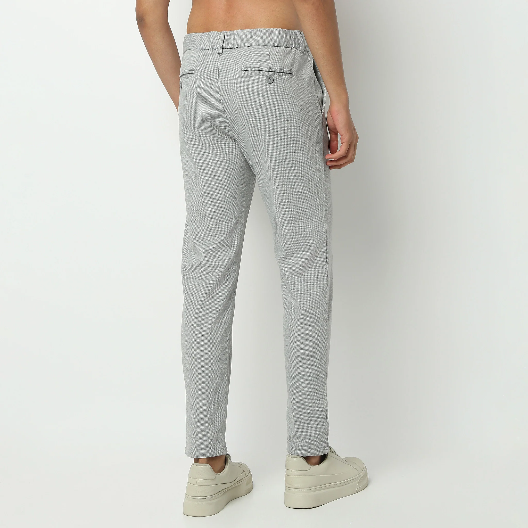 Easy Pantsᵉˣ Ankle Length Knitted Soft Textured Uber Comfort Style - Image 13