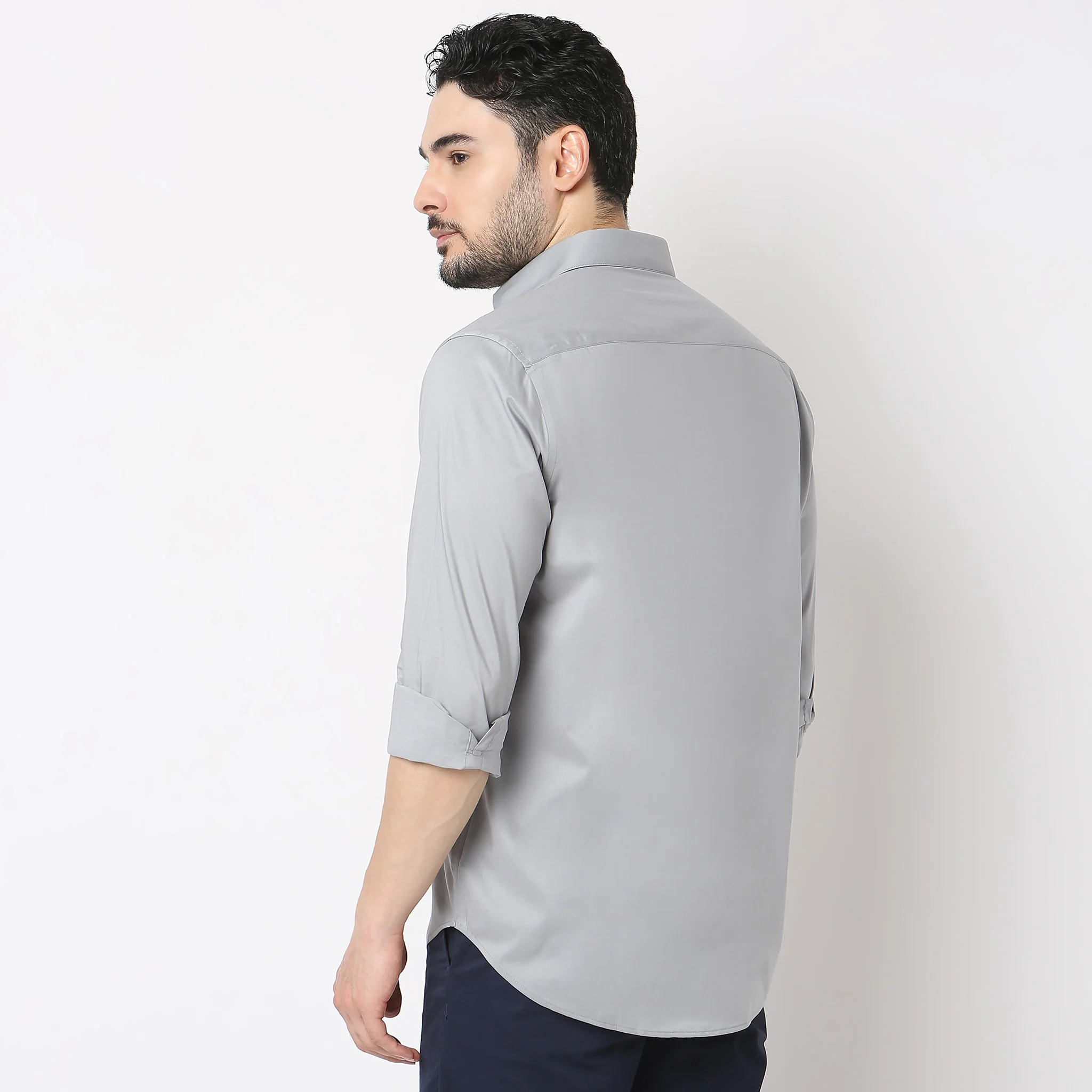 Cooltek™ Shirt - The Perfect Shirt - "Crease Free Tape Seamed Tailored Shirts” - Super Fine Cotton With E-Fast® Stretch - Regular Fit - Image 9