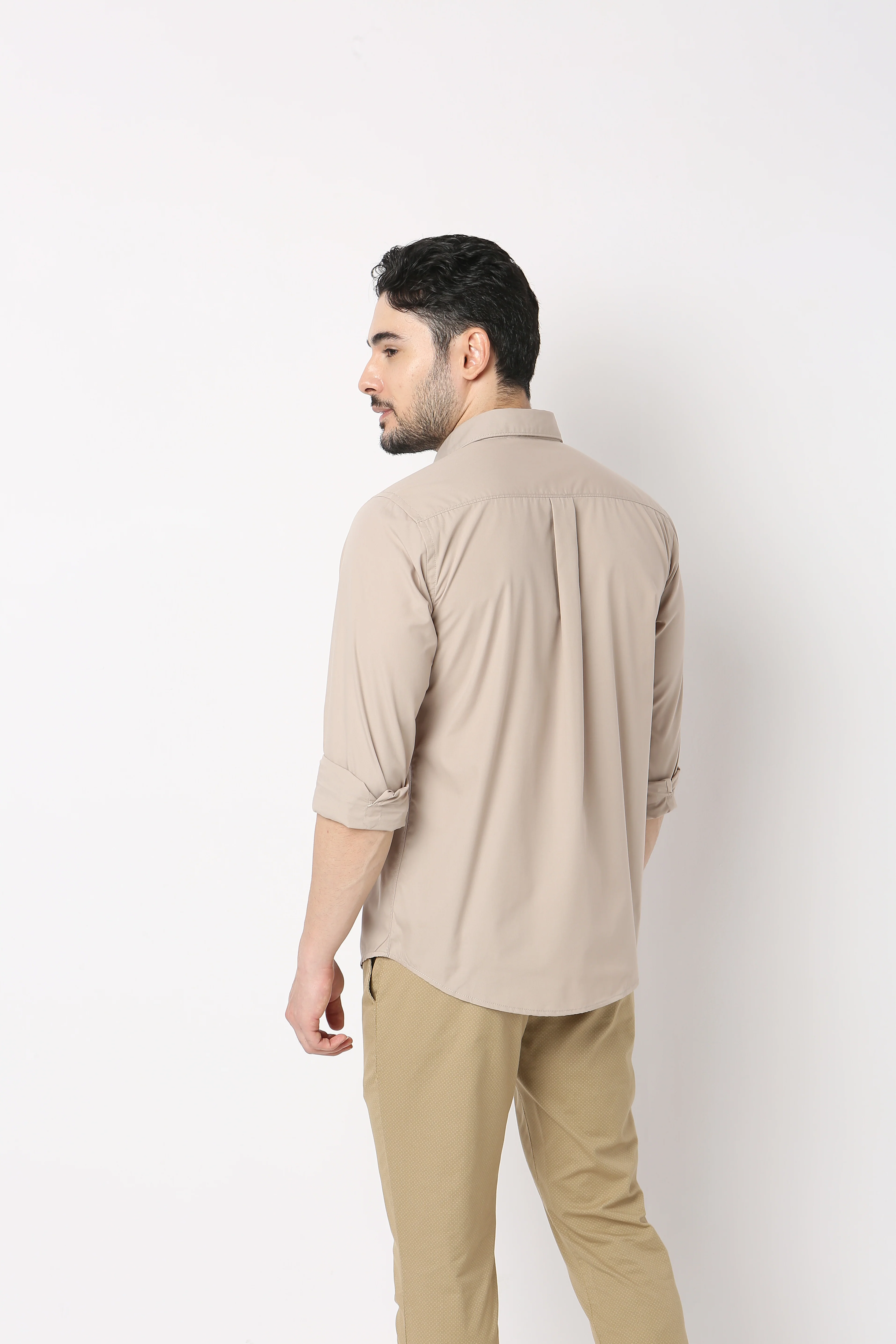 Elemental™ Shirt - Easy Care Smart Solid Casual - Full Sleeves Regular Fit - Image 18