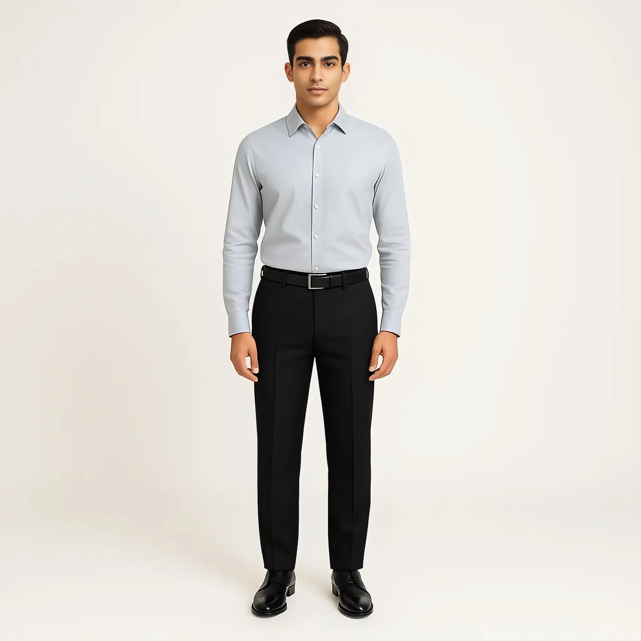 Elemental™ Shirt - Easy Care Smart Solid Casual - Full Sleeves Regular Fit - Image 47