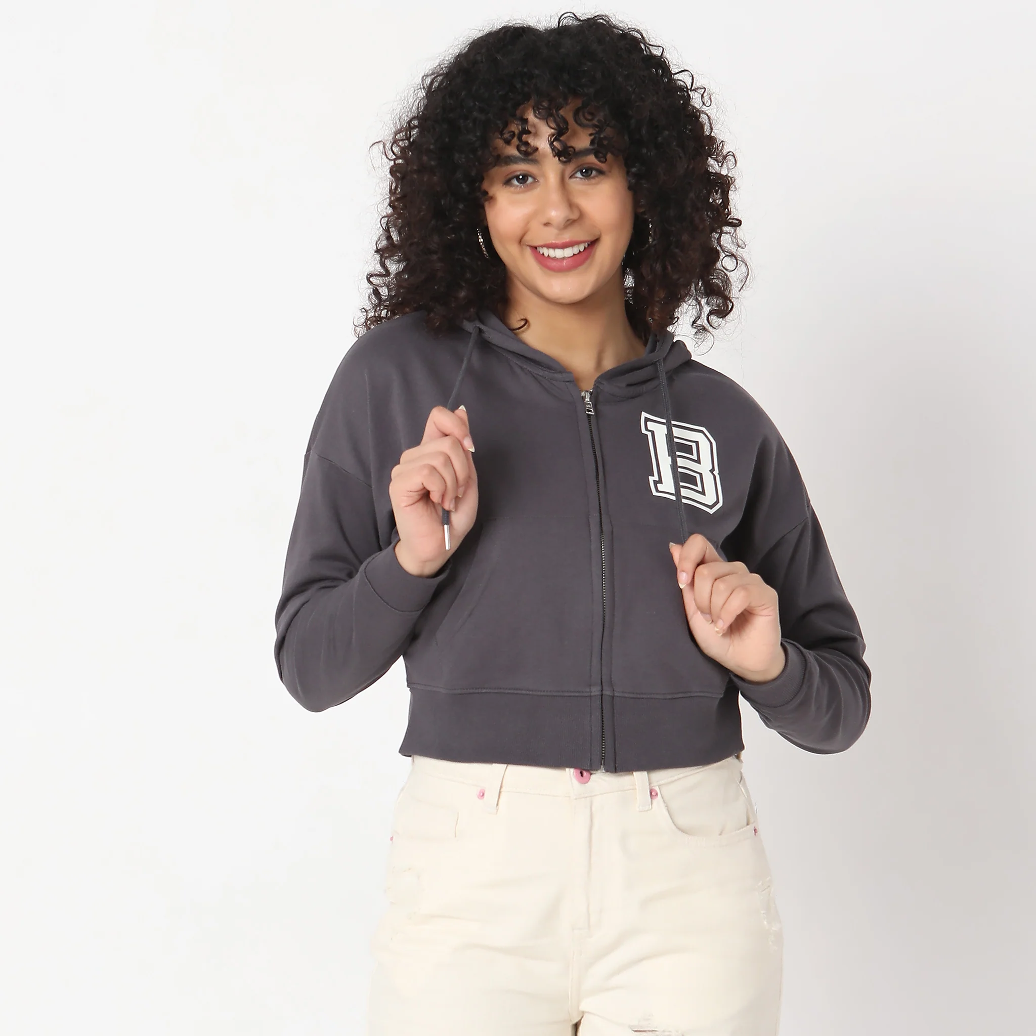 Regular Fit Solid Jacket - Image 7