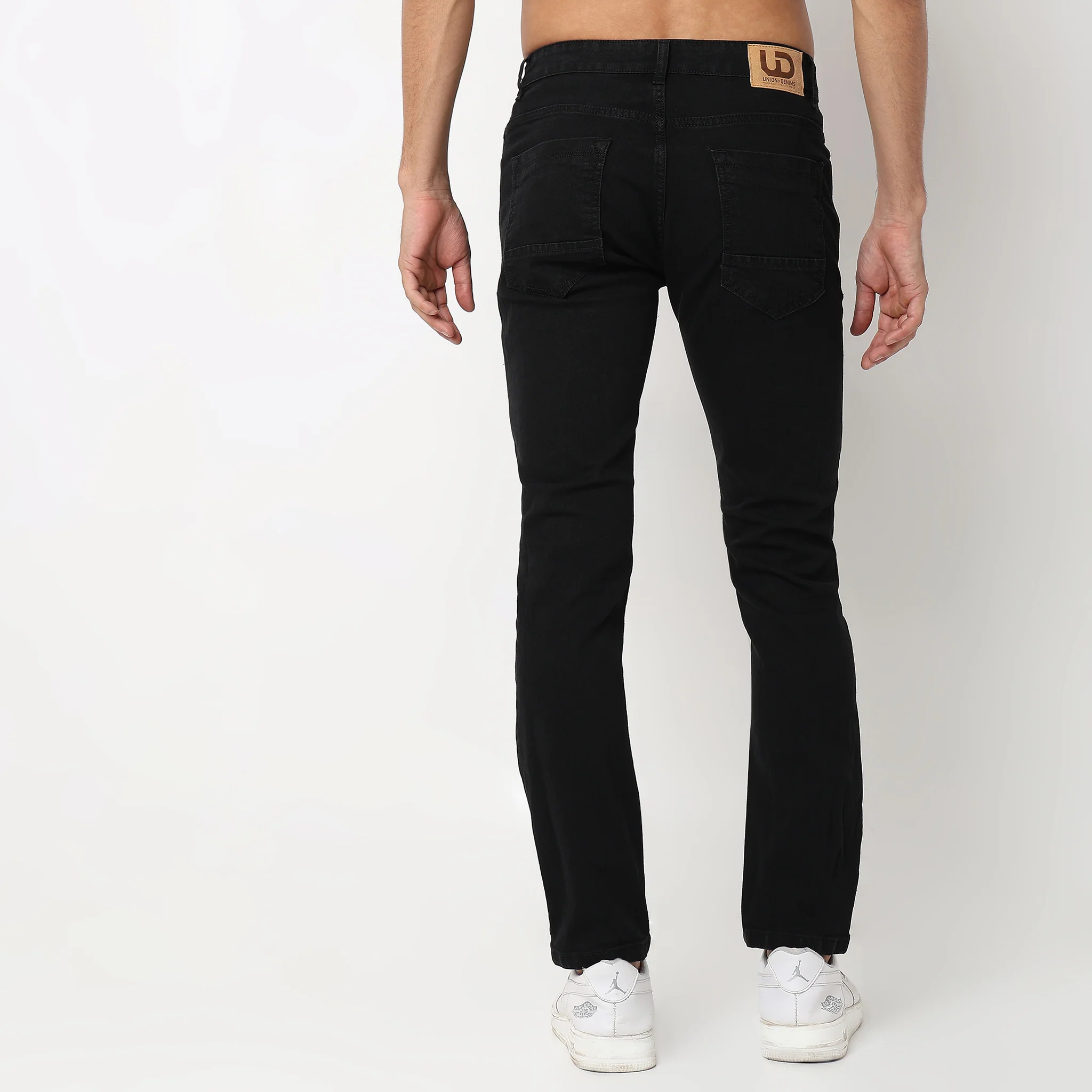 The Black Jeansᵉˣ Union of Denim® Jet-Dyed Tapered Fit Crop Length E-fast® Stretch - Image 8