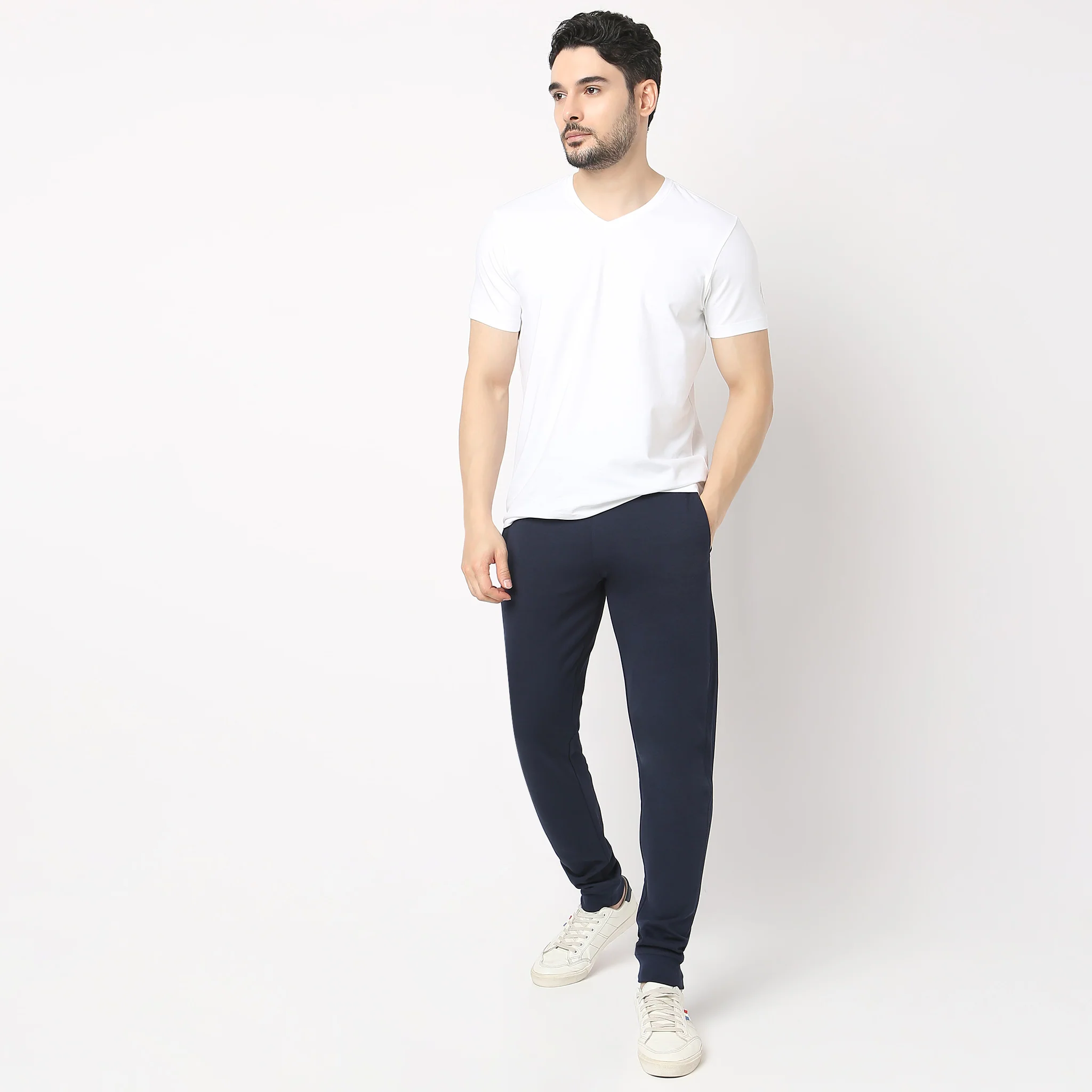 Flex Pants™ Joggers With Secure Mobile Pocket - Looper Knit Soft & Comfortable - Mid Rise - Image 21