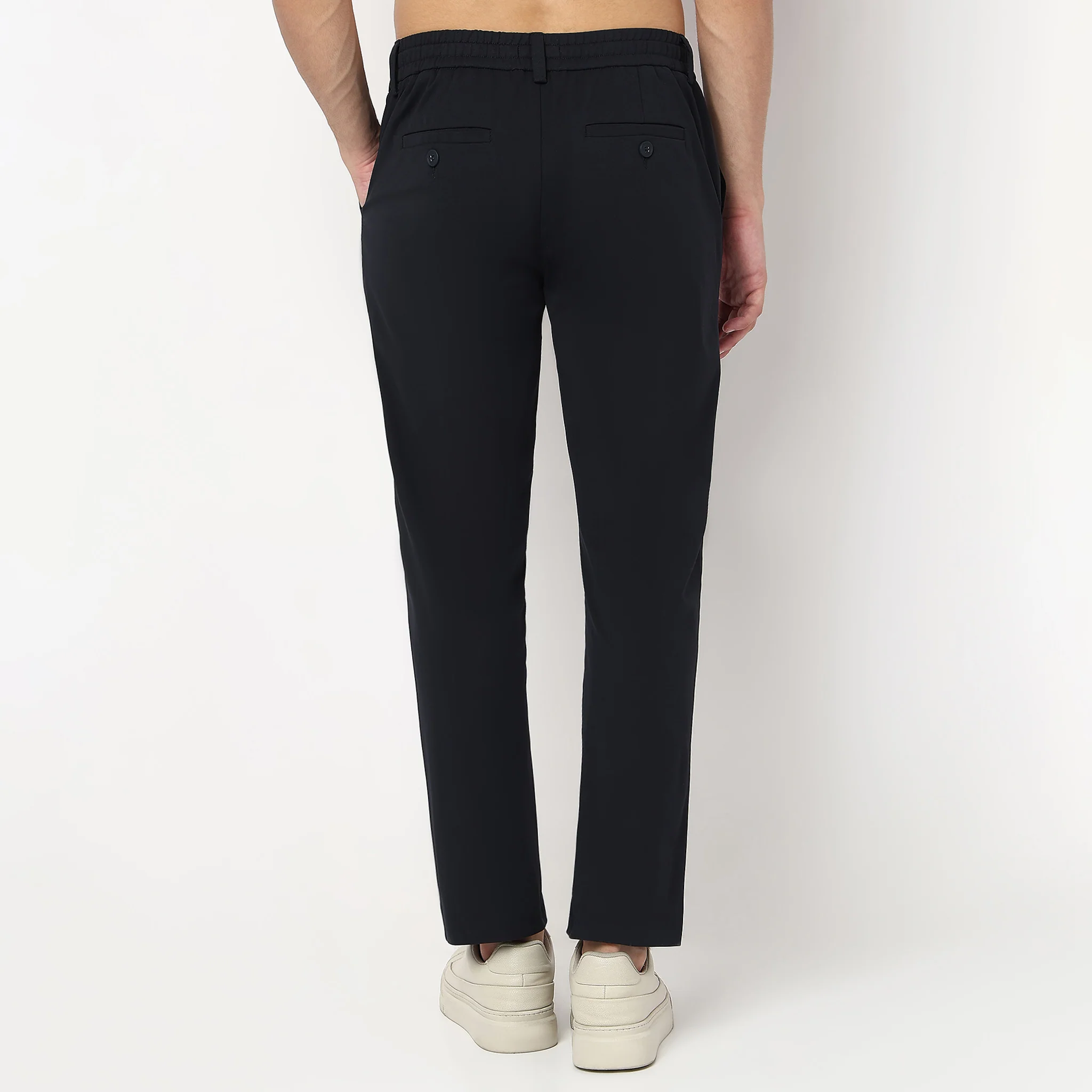 Versatile Smart Pants With Comfortable Elasticated Waistband - Image 23