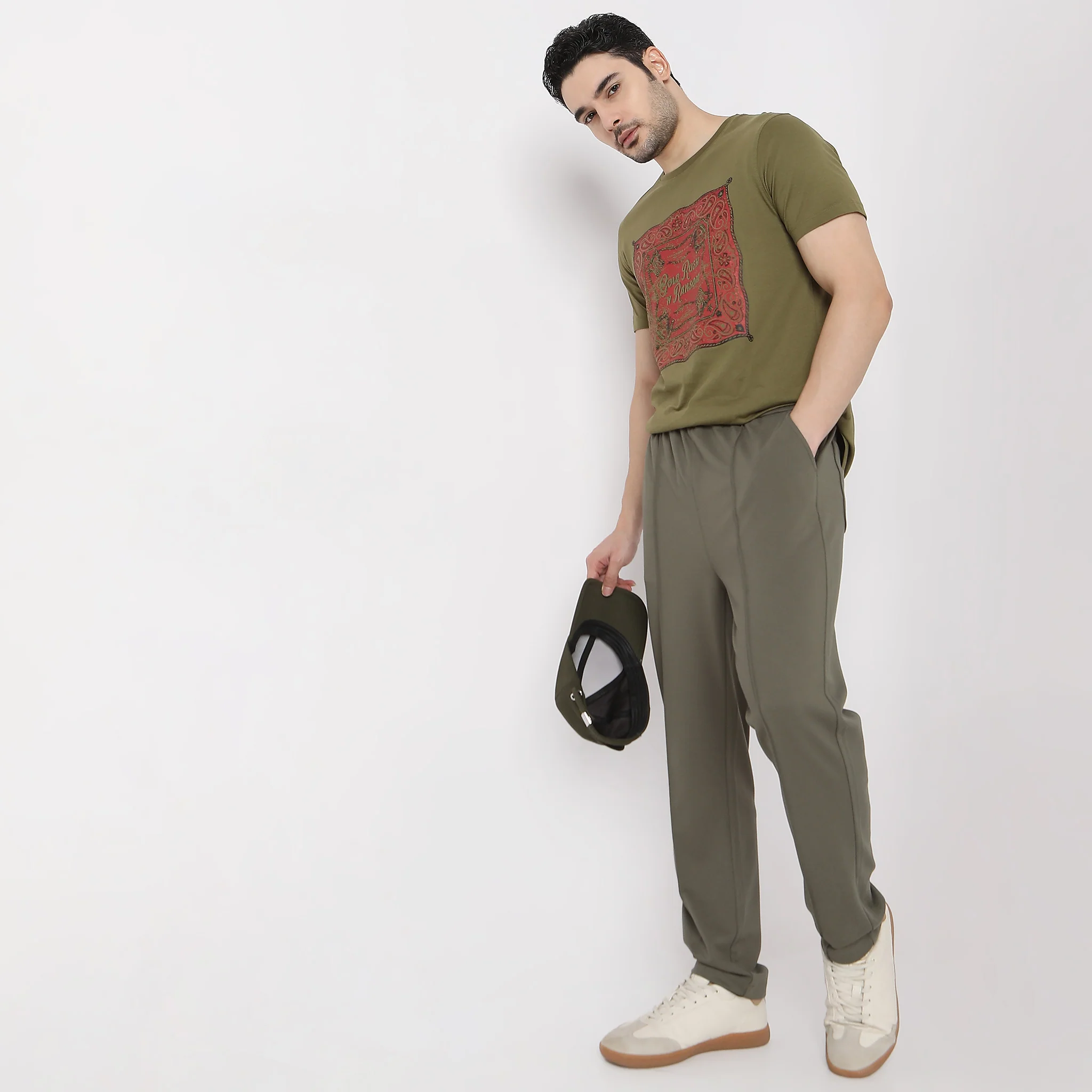Weekend™ Pants - Knitted Fabric Lounge Wear - Comfort "Pull Up" With Elasticated Waist - Image 10