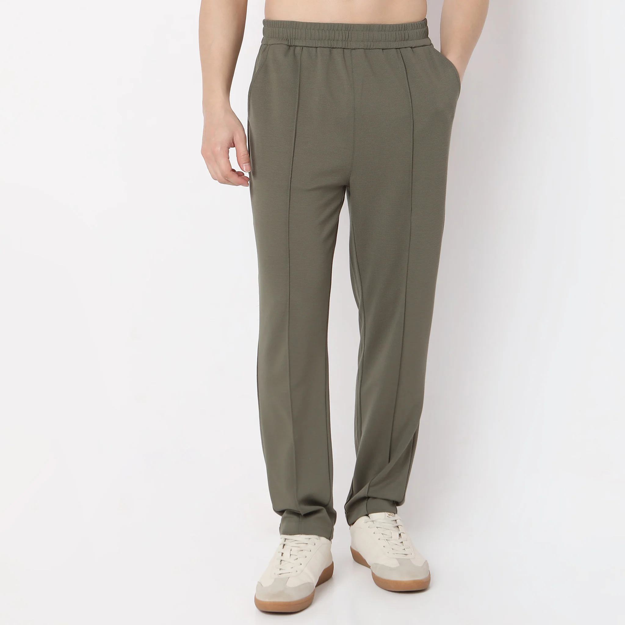 Weekend™ Pants - Knitted Fabric Lounge Wear - Comfort "Pull Up" With Elasticated Waist - Image 11