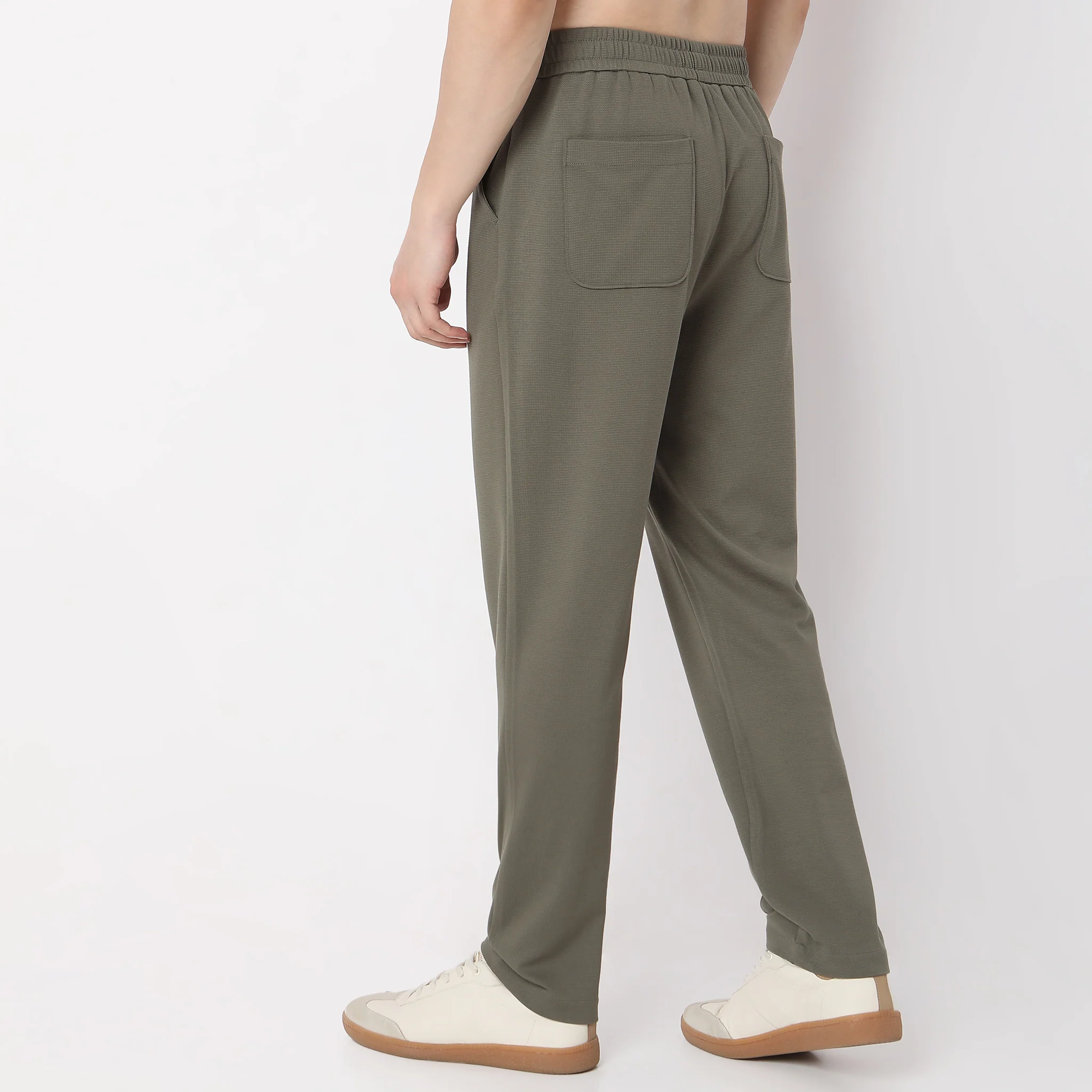 Weekend™ Pants - Knitted Fabric Lounge Wear - Comfort "Pull Up" With Elasticated Waist - Image 12