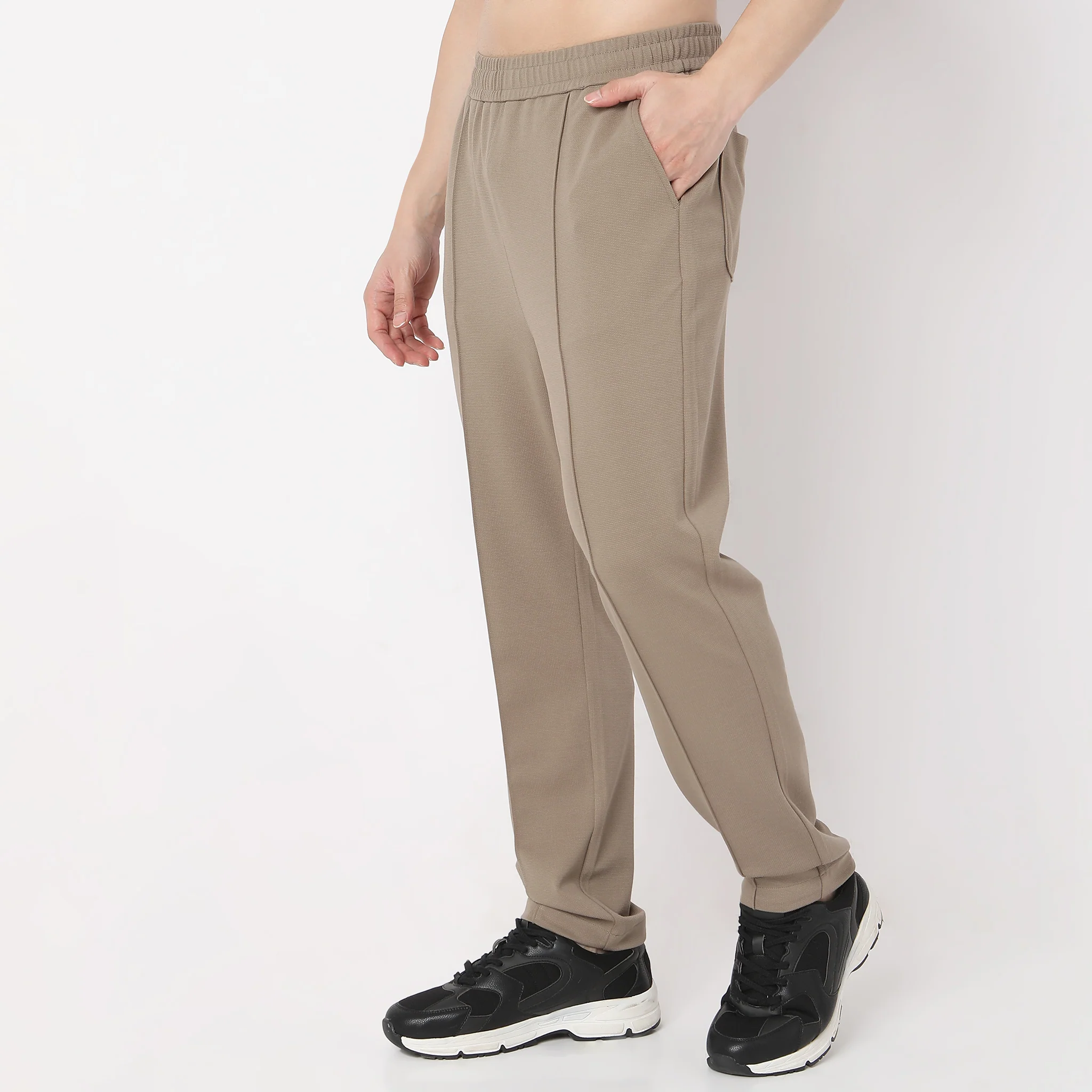 Weekend™ Pants - Knitted Fabric Lounge Wear - Comfort "Pull Up" With Elasticated Waist - Image 18