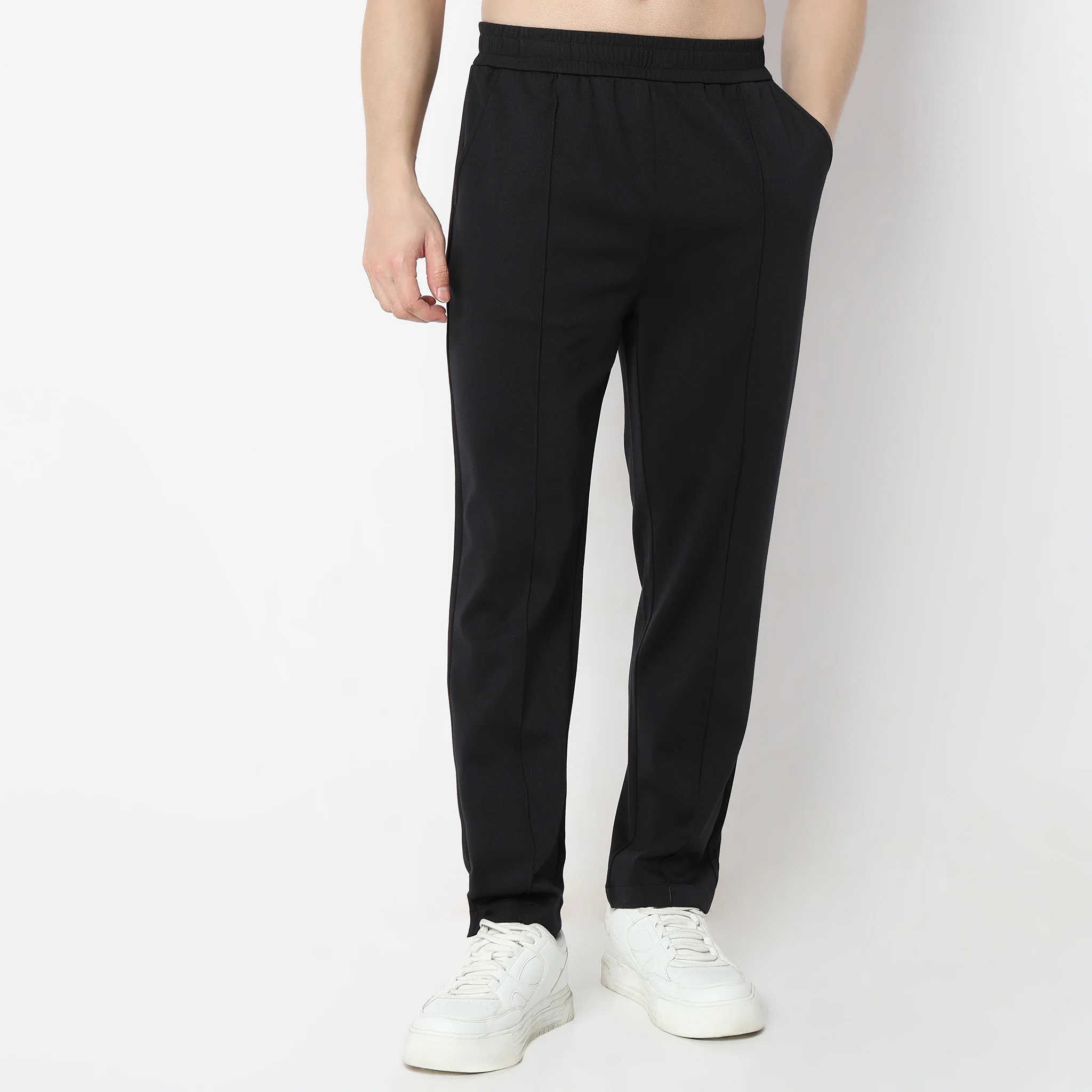 Weekend™ Pants - Knitted Fabric Lounge Wear - Comfort "Pull Up" With Elasticated Waist - Image 21