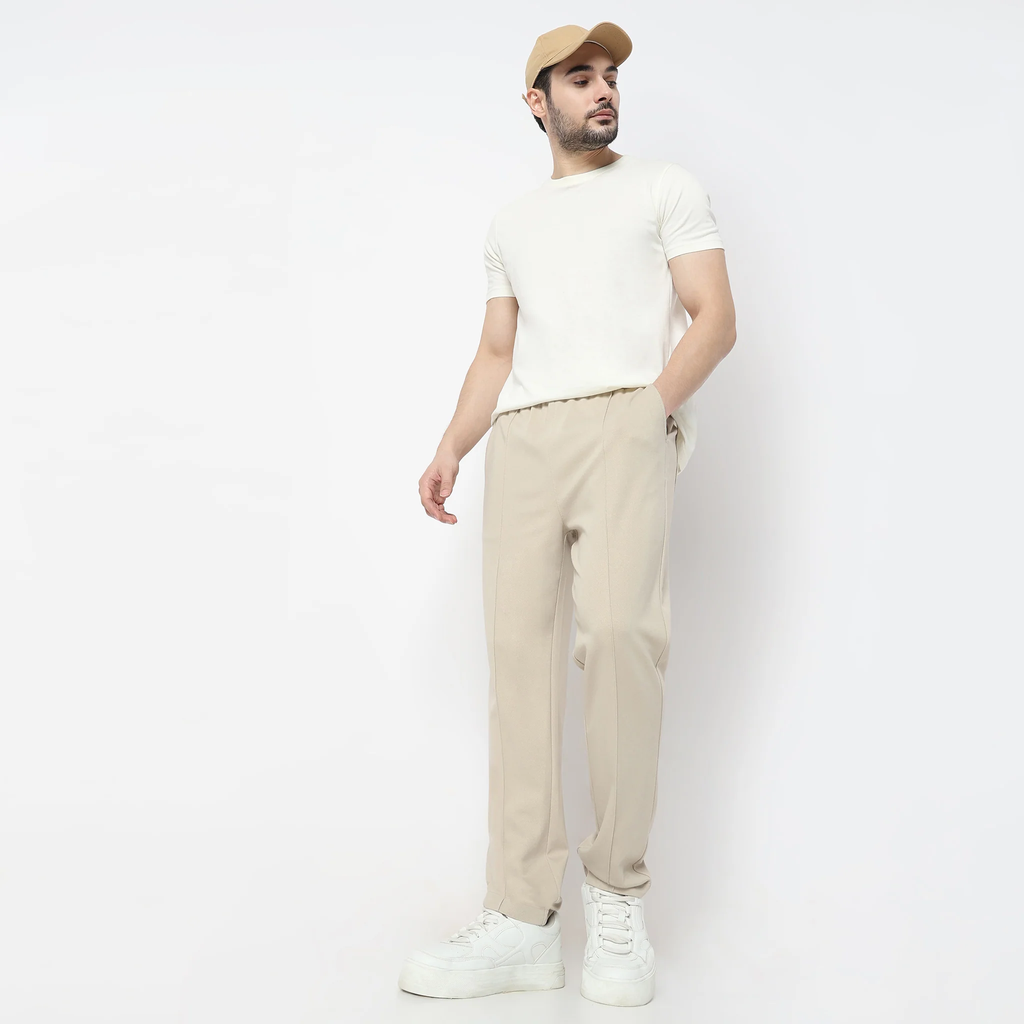 Weekend™ Pants - Knitted Fabric Lounge Wear - Comfort "Pull Up" With Elasticated Waist - Image 25