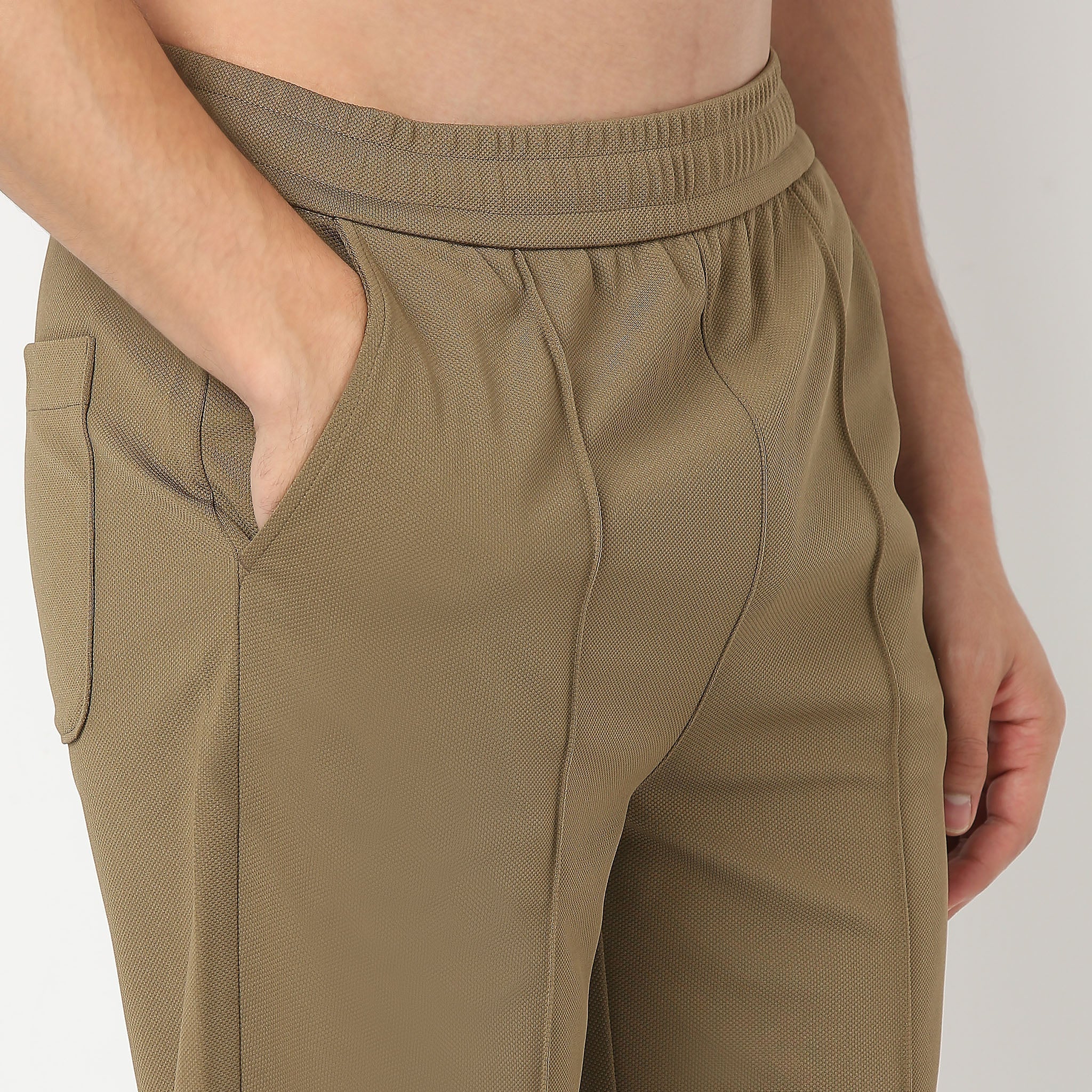 Weekend™ Pants - Knitted Fabric Lounge Wear - Comfort "Pull Up" With Elasticated Waist - Image 38