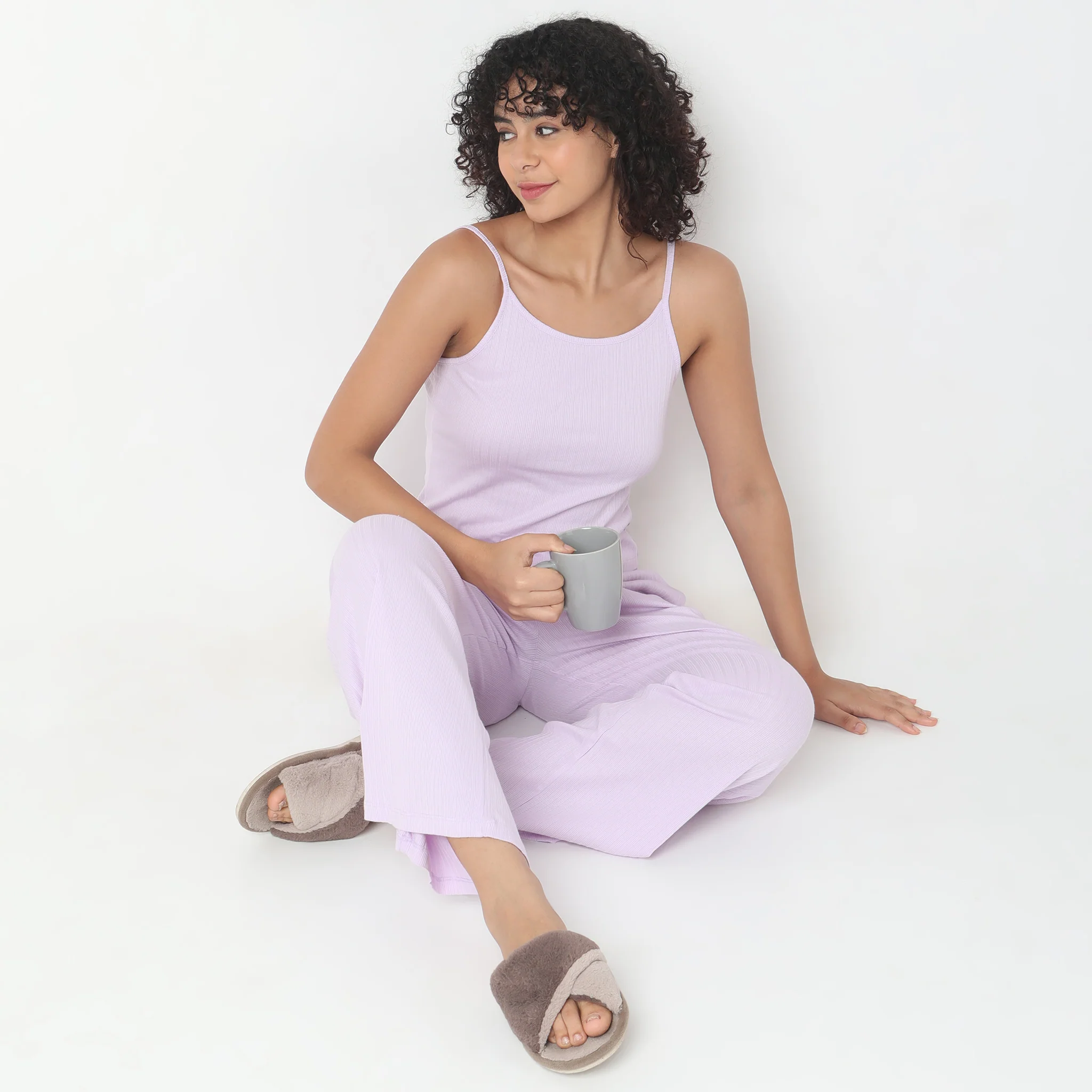 Regular Fit Solid Lounge Slip