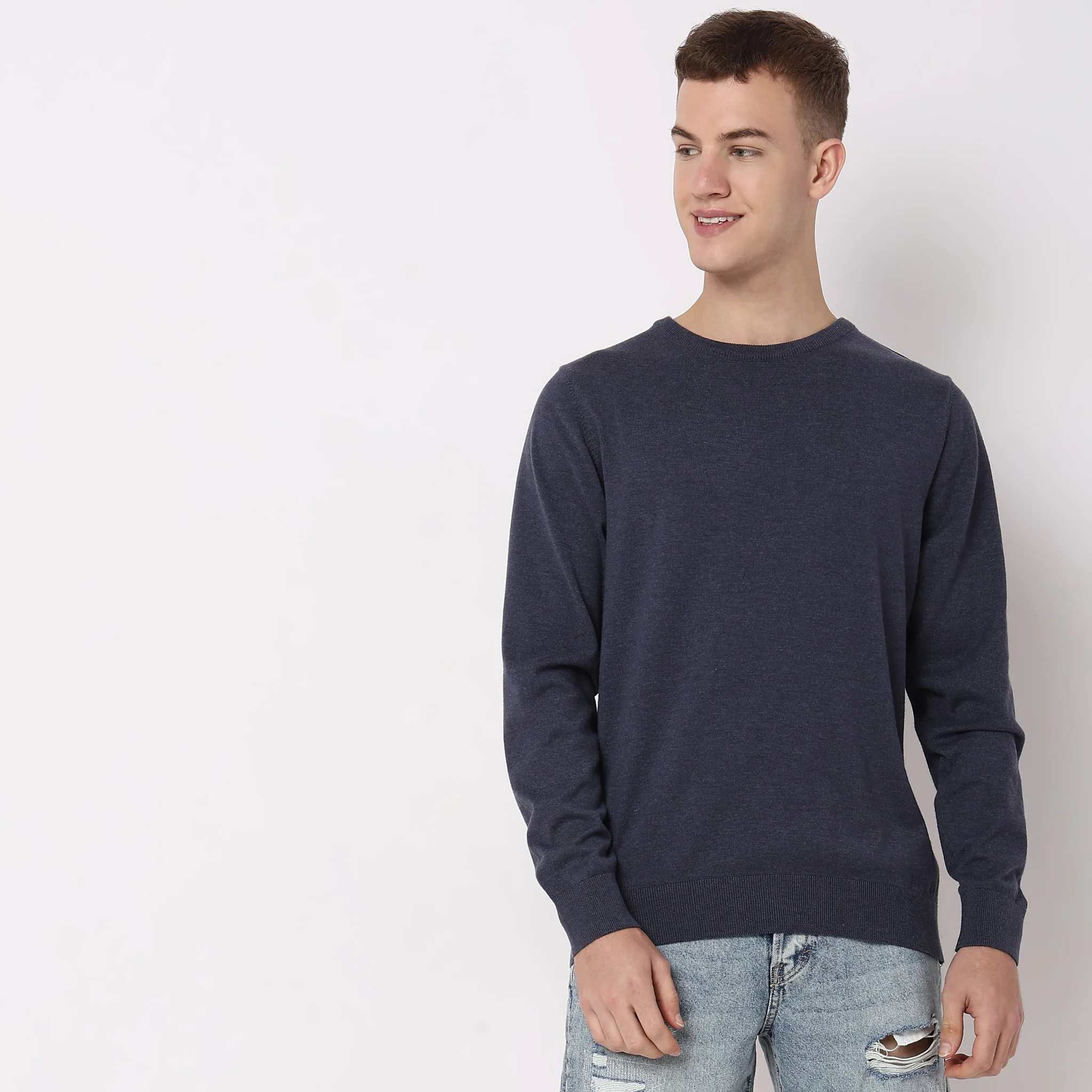 All Day Pullover™ - Comfortable exclusive soft Cotton Blend Hand Knitted With exquisite fashioning - Image 7