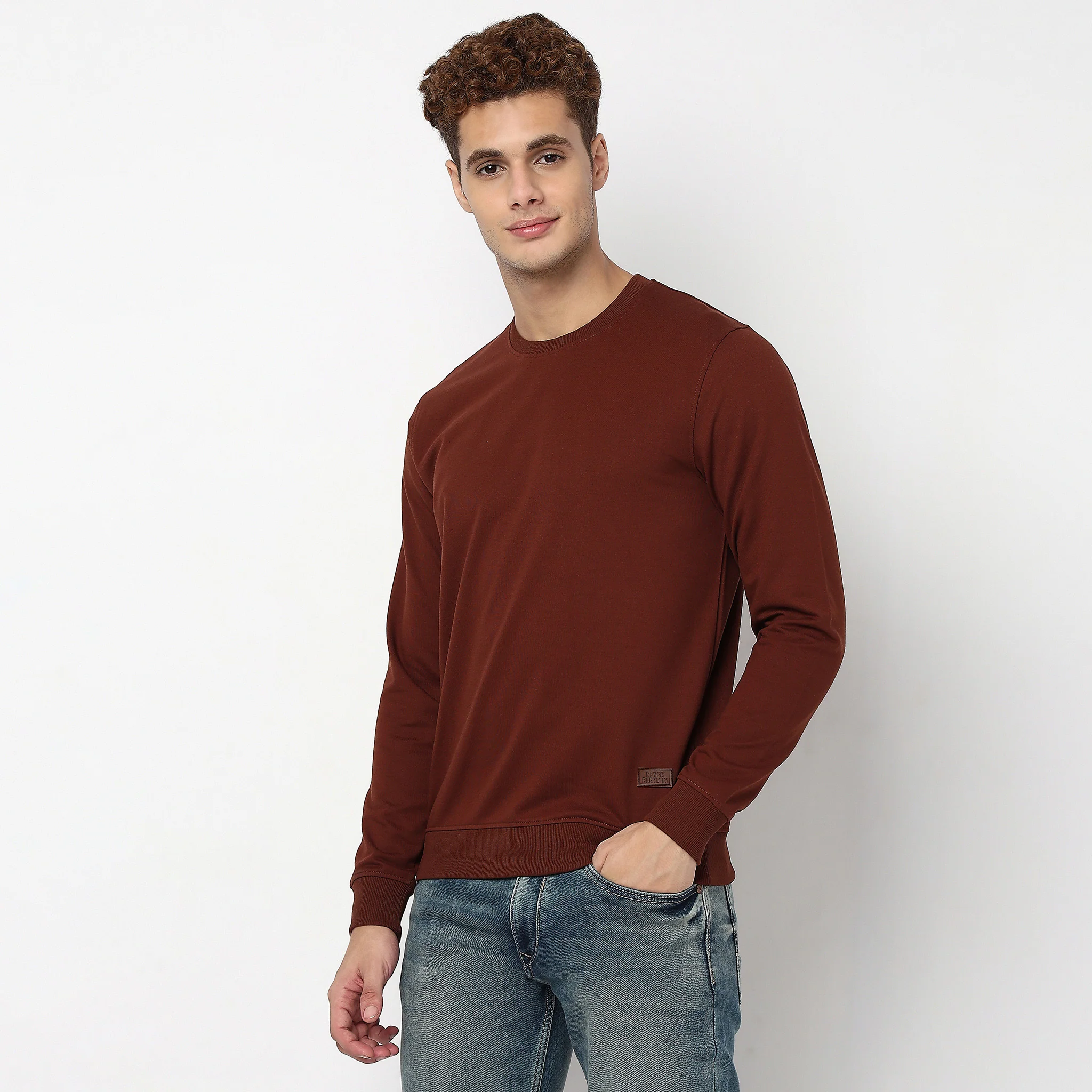 Essential Solid Sweatshirt - Image 30